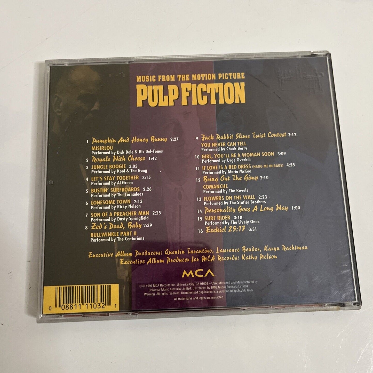 Pulp Fiction Music From The Motion Picture (CD, 1994)