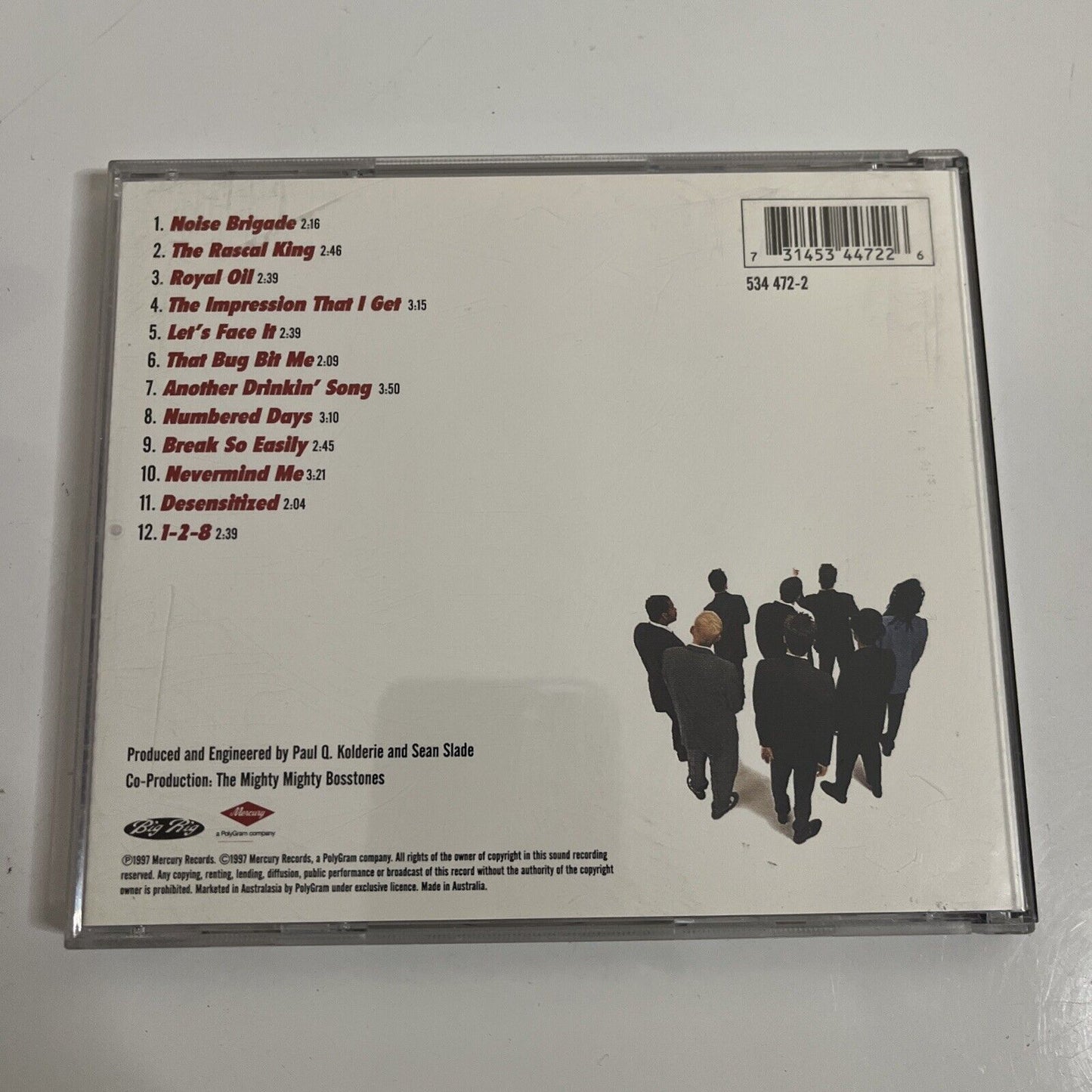 Let's Face It by The Mighty Mighty Bosstones (CD, 1997) Mercury Records