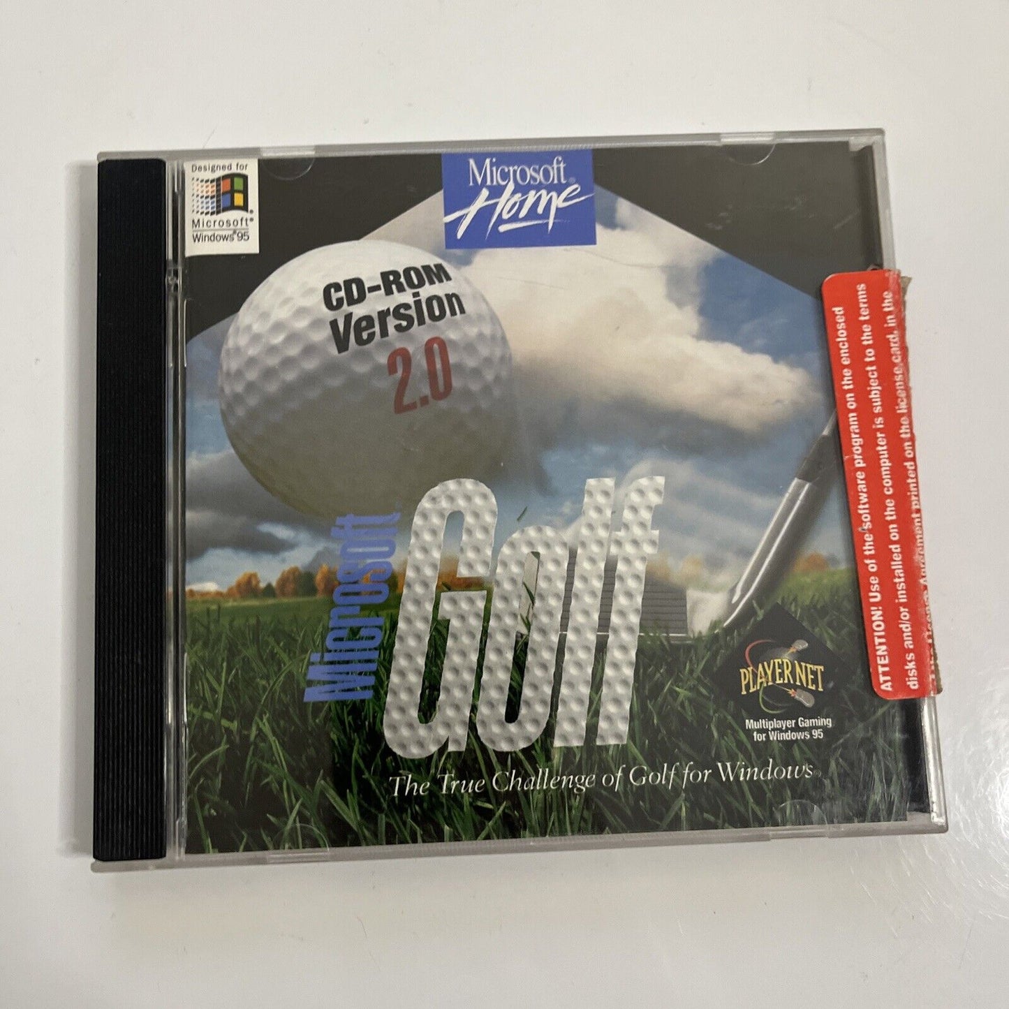 Microsoft Golf 2.0 for PC Windows 3.1 95 1995 Game