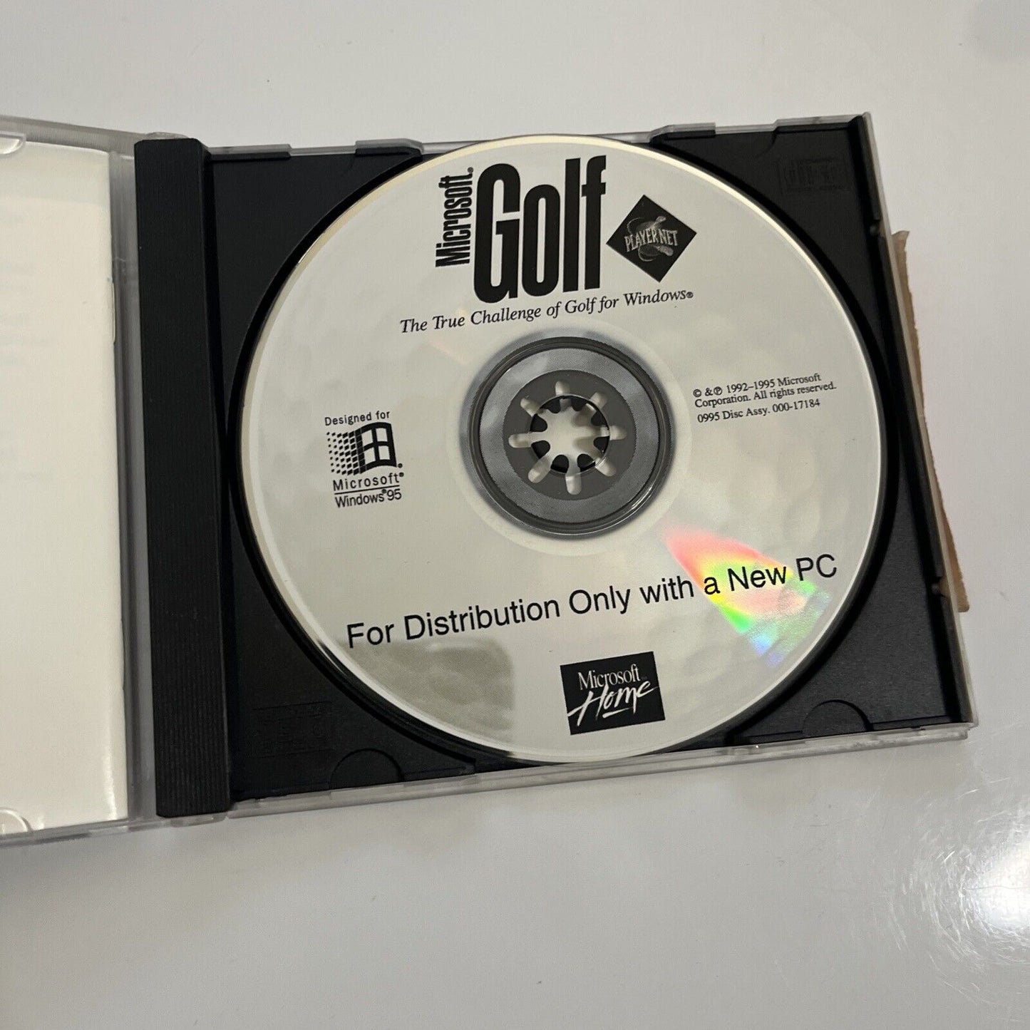 Microsoft Golf 2.0 for PC Windows 3.1 95 1995 Game