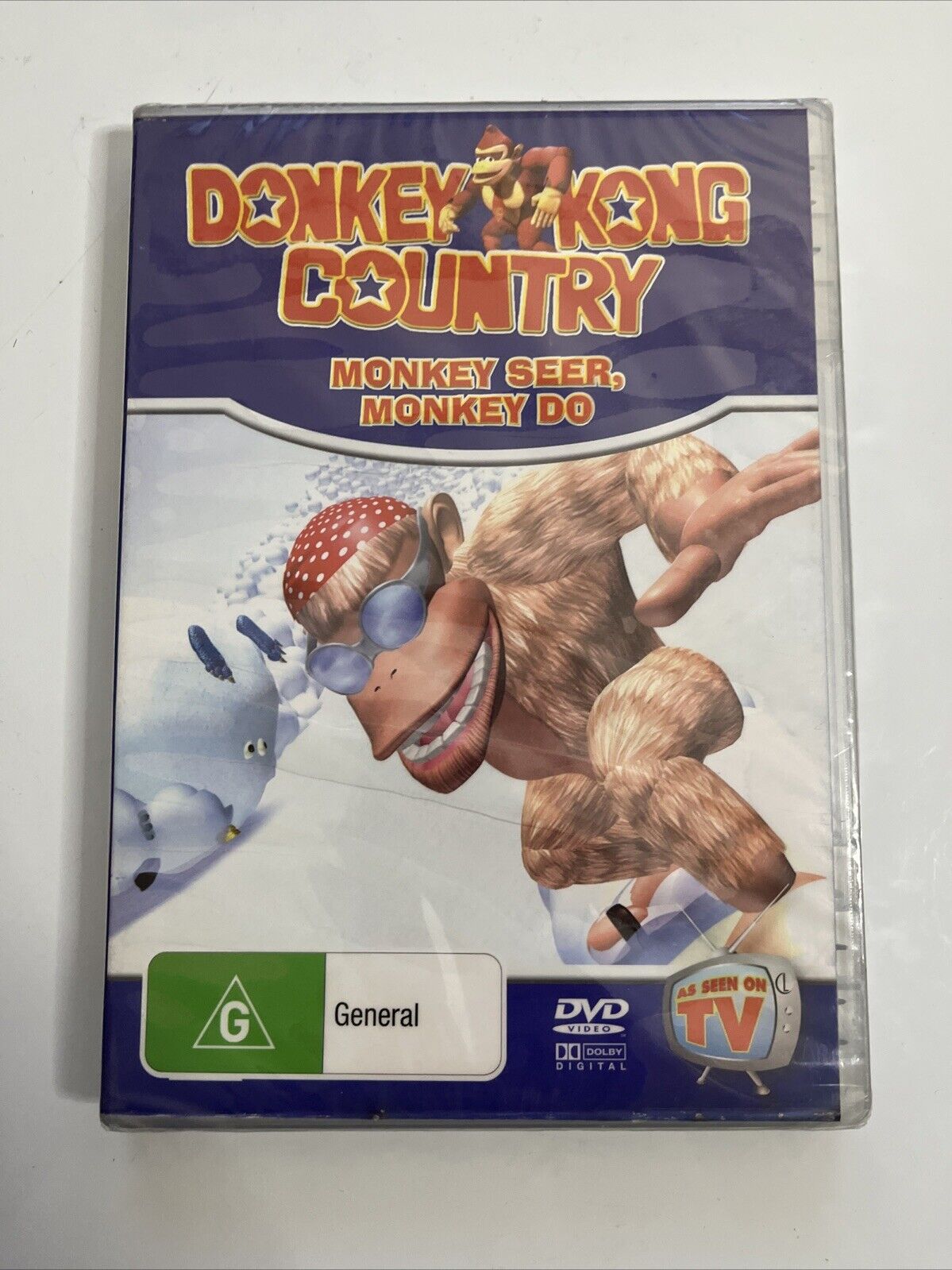 Donkey Kong Country Monkey Seer, Monkey Do (DVD, 2001) All Regions NEW ...