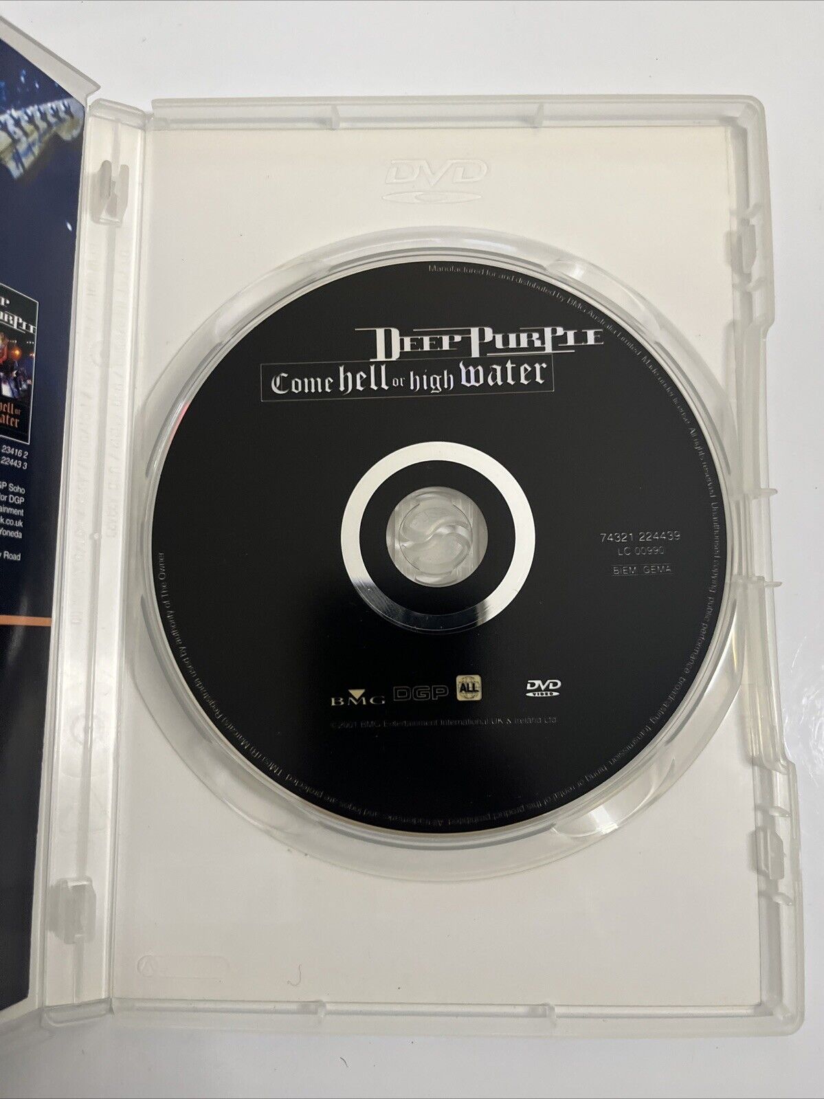 Come Hell or High Water by Deep Purple (DVD, 2001) All Regions