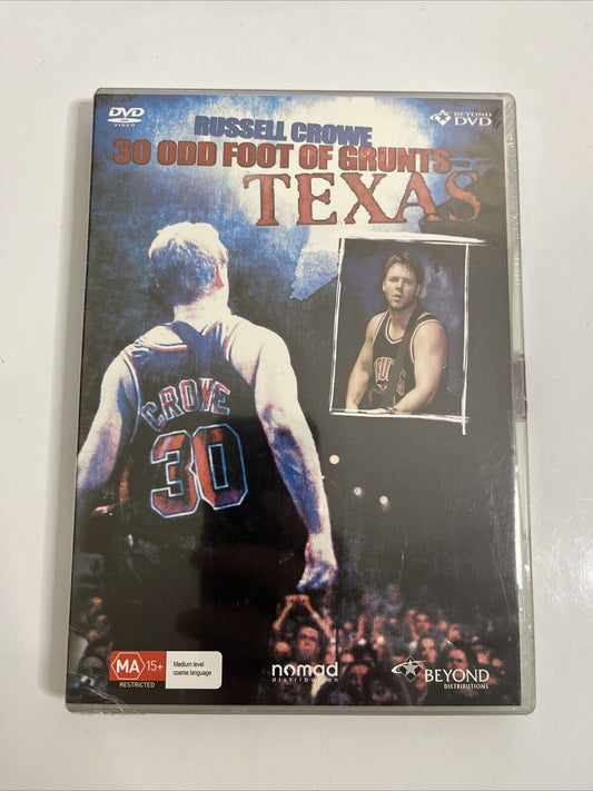 30 Odd Foot of Grunts Texas (DVD, 2000) Russell Crowe All Regions  NEW