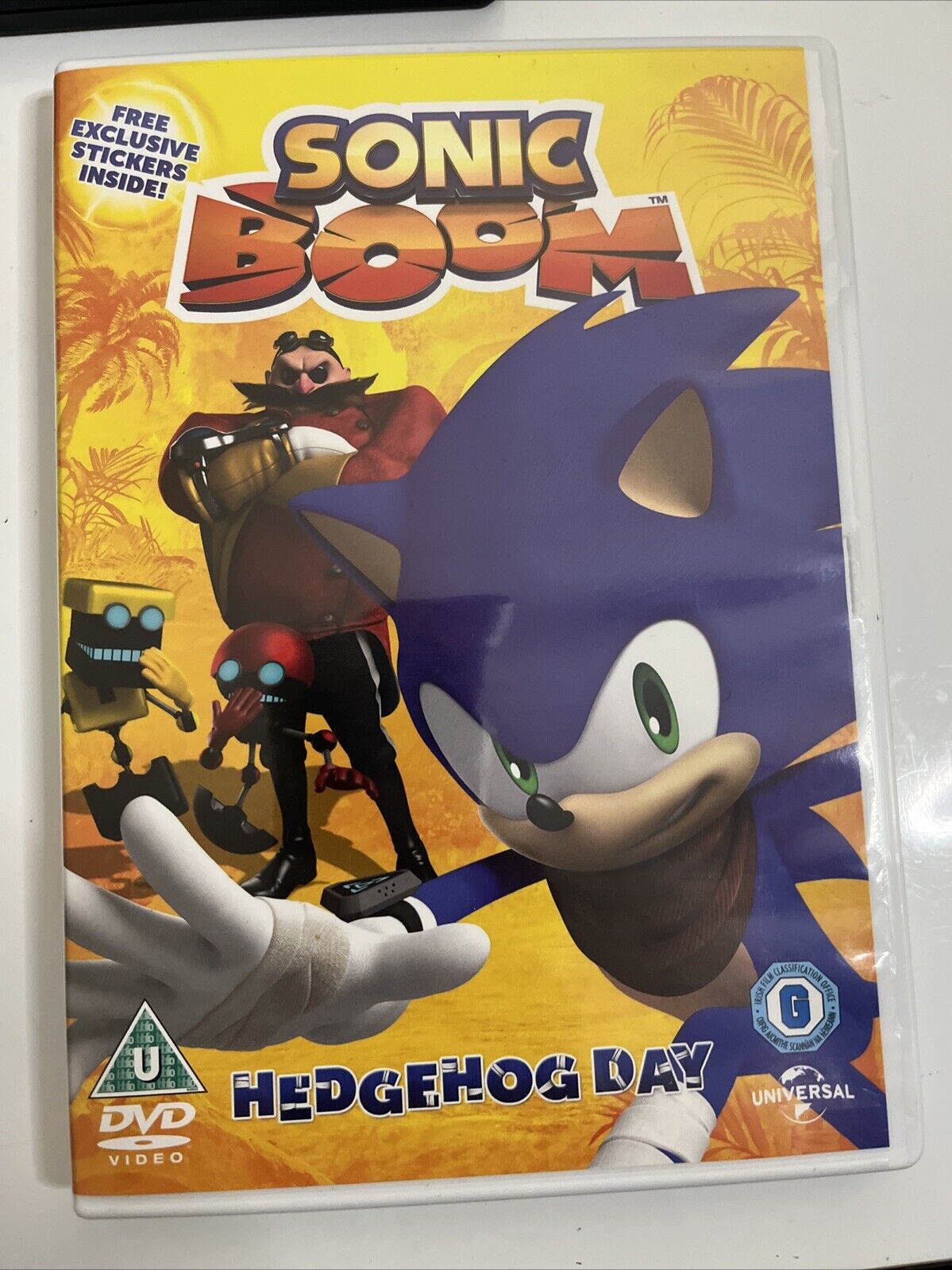 Sonic Boom Volume 1,2,3 (DVD, 2014) With Stickers Region 2&4