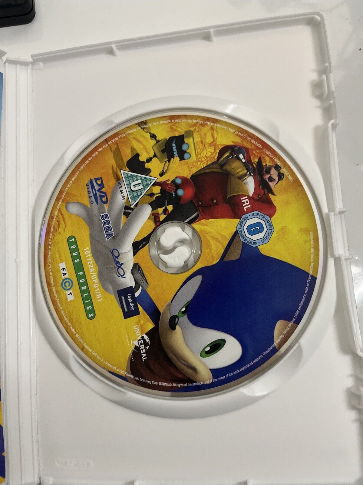 Sonic Boom Volume 1,2,3 (DVD, 2014) With Stickers Region 2&4