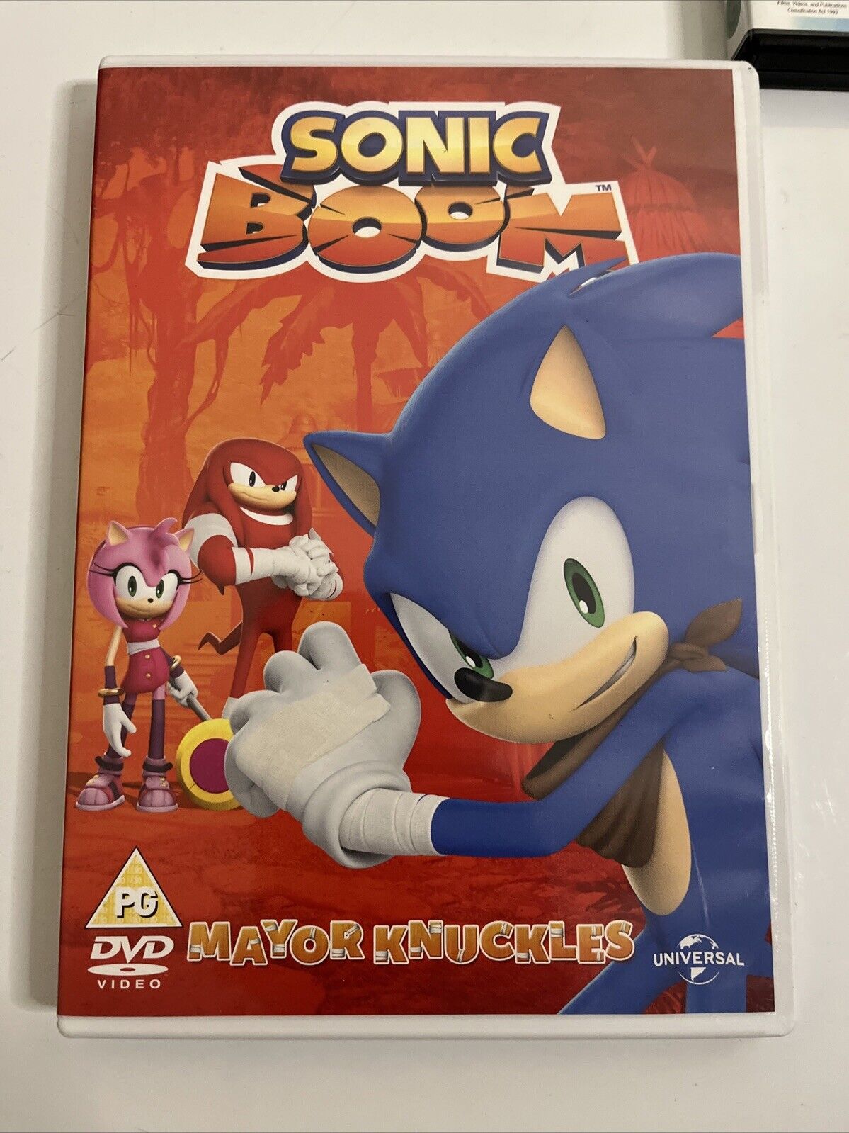Sonic Boom Volume 1,2,3 (DVD, 2014) With Stickers Region 2&4