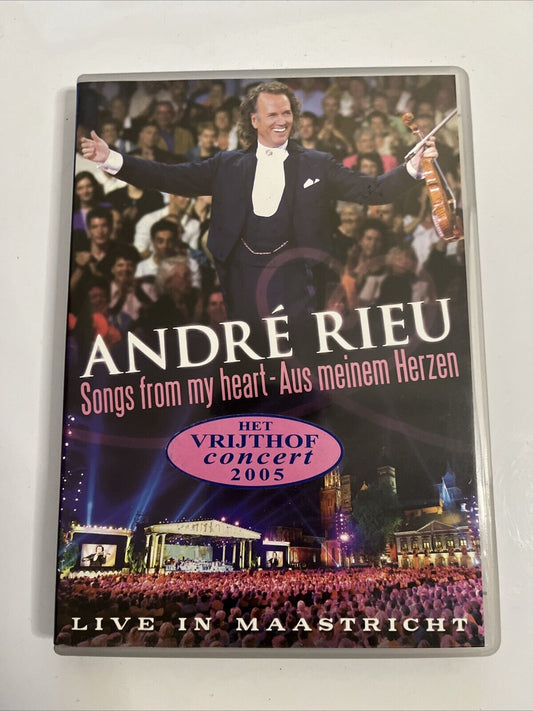 André Rieu ‎– Songs From My Heart - Aus Meinem Herzen (DVD, 2005) All Regions