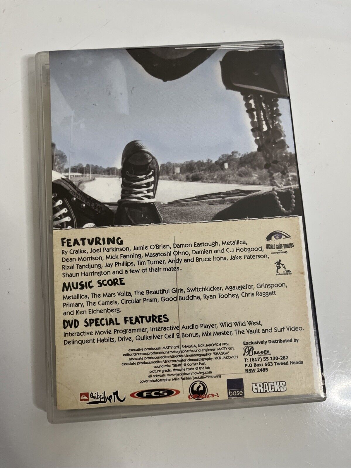 A Day In The Life... (DVD) Surfing Film Feat Metallica All Regions