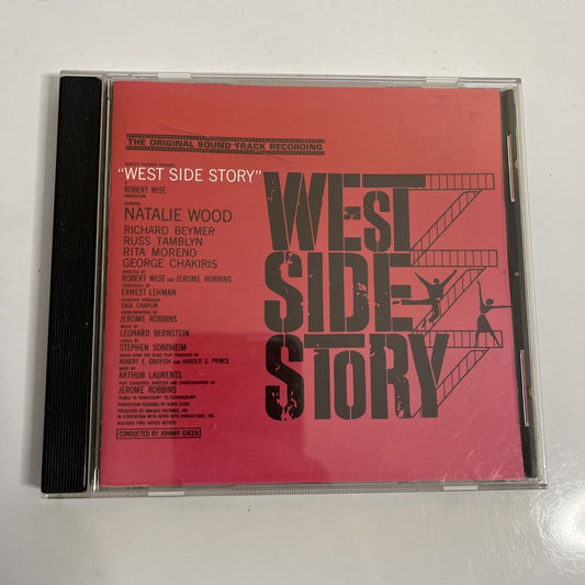 West Side Story Original Film Soundtrack (CD, 1961) Leonard Bernstein