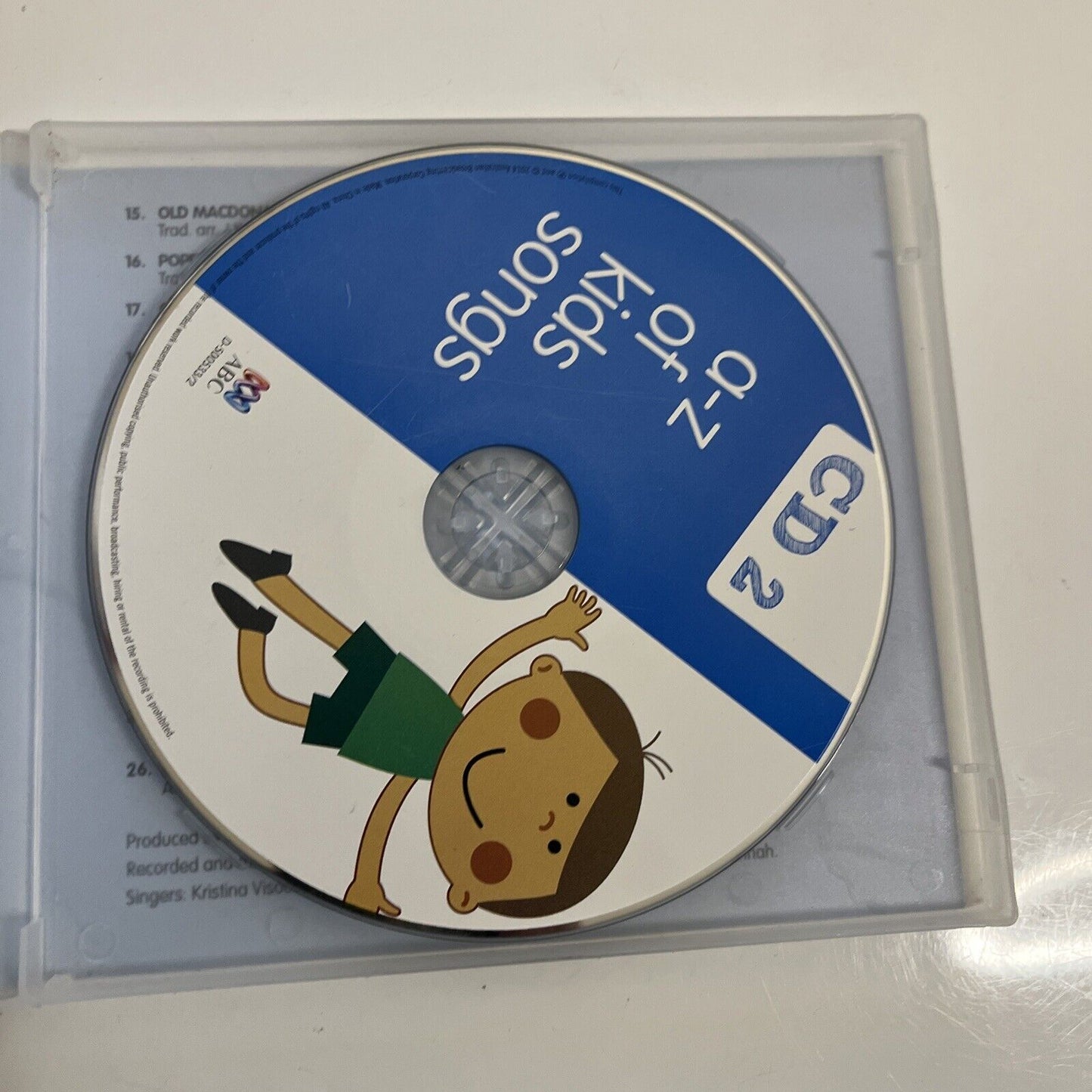 A-Z Of Kids Songs by ABC Music (CD, 2014) Album D-500533/2