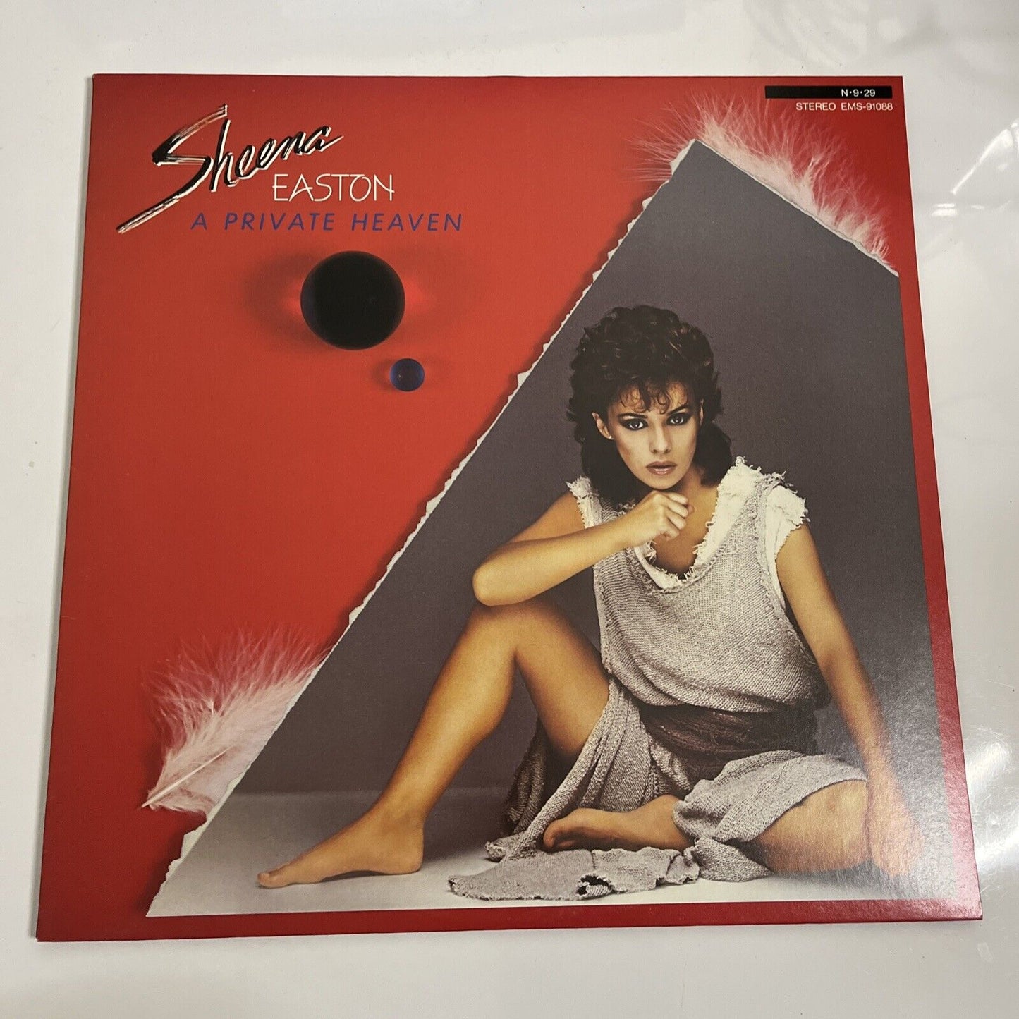 Sheena Easton – A Private Heaven 1984 LP Vinyl Record Japan EMI Poster EMS-91088