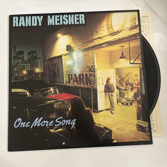 Randy Meisner – One More Song 12" LP Vinyl Record 1980 Epic Japan 25-3P-249