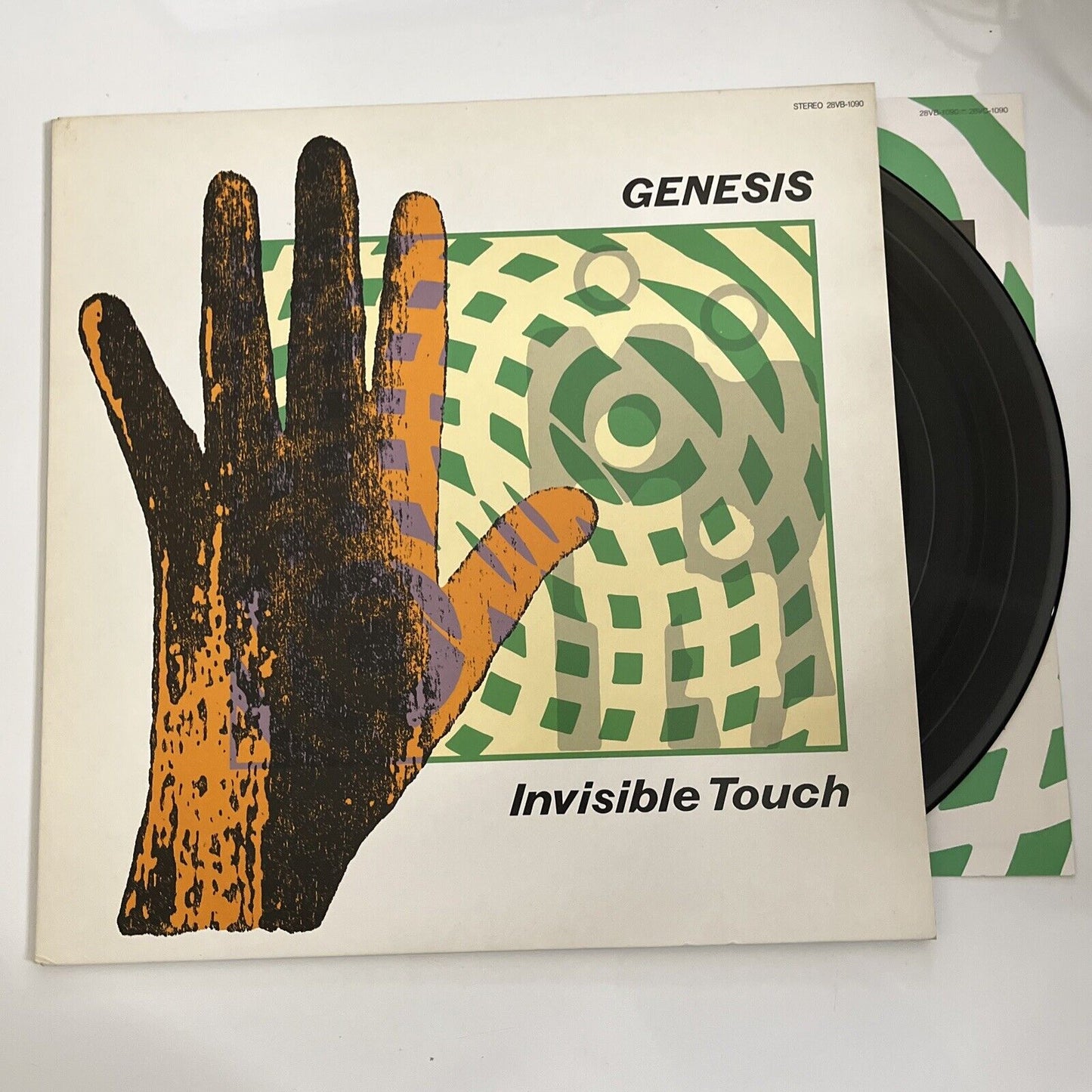 Genesis – Invisible Touch 1986 LP Vinyl Record Virgin 28VB-1090