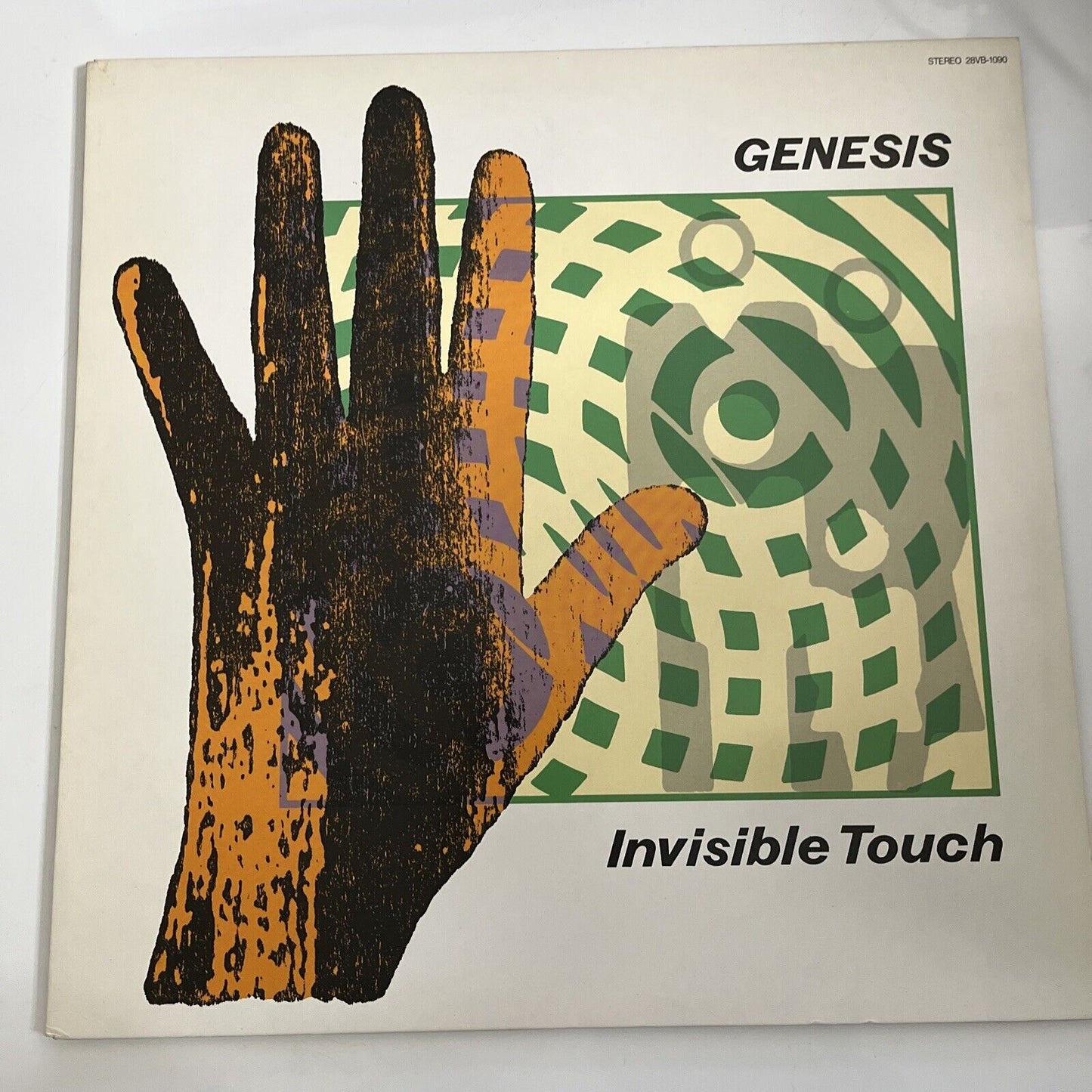 Genesis – Invisible Touch 1986 LP Vinyl Record Virgin 28VB-1090