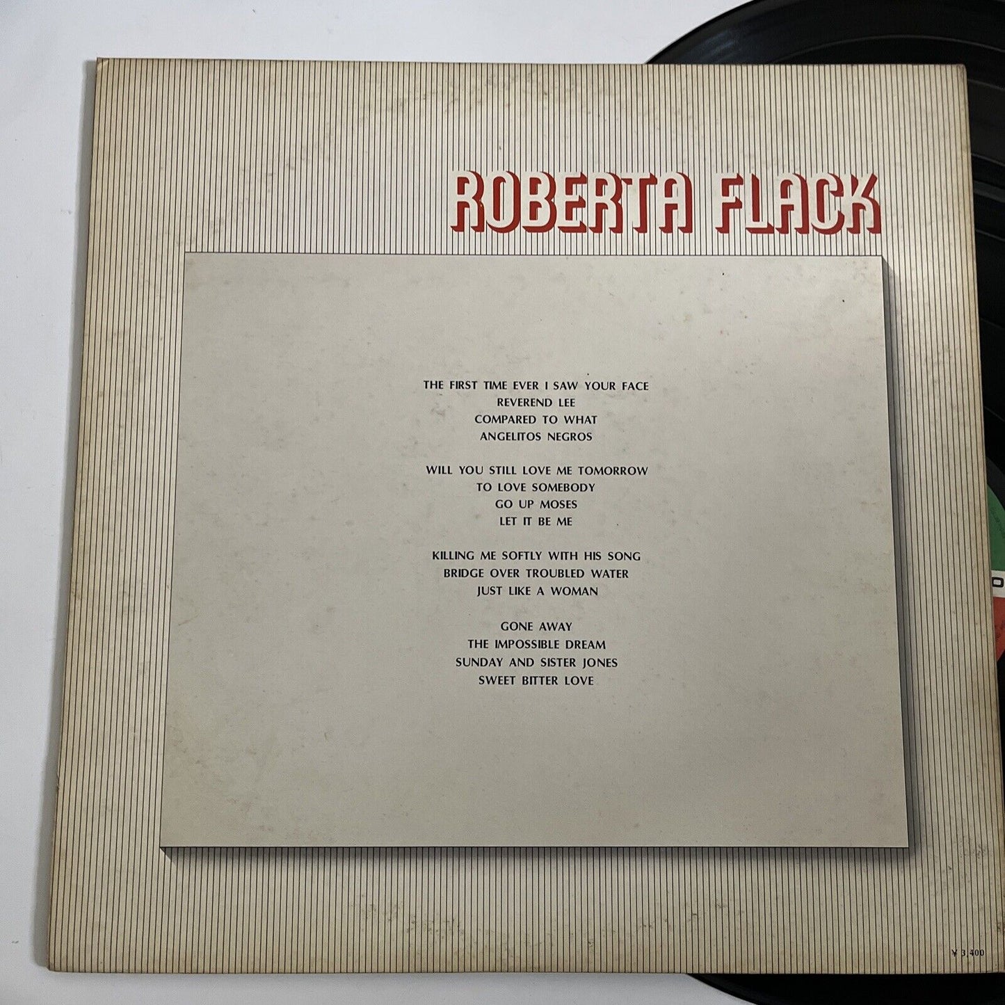 Roberta Flack 2x LP 1975 Vinyl Record Gatefold Atlantic Records P-5147