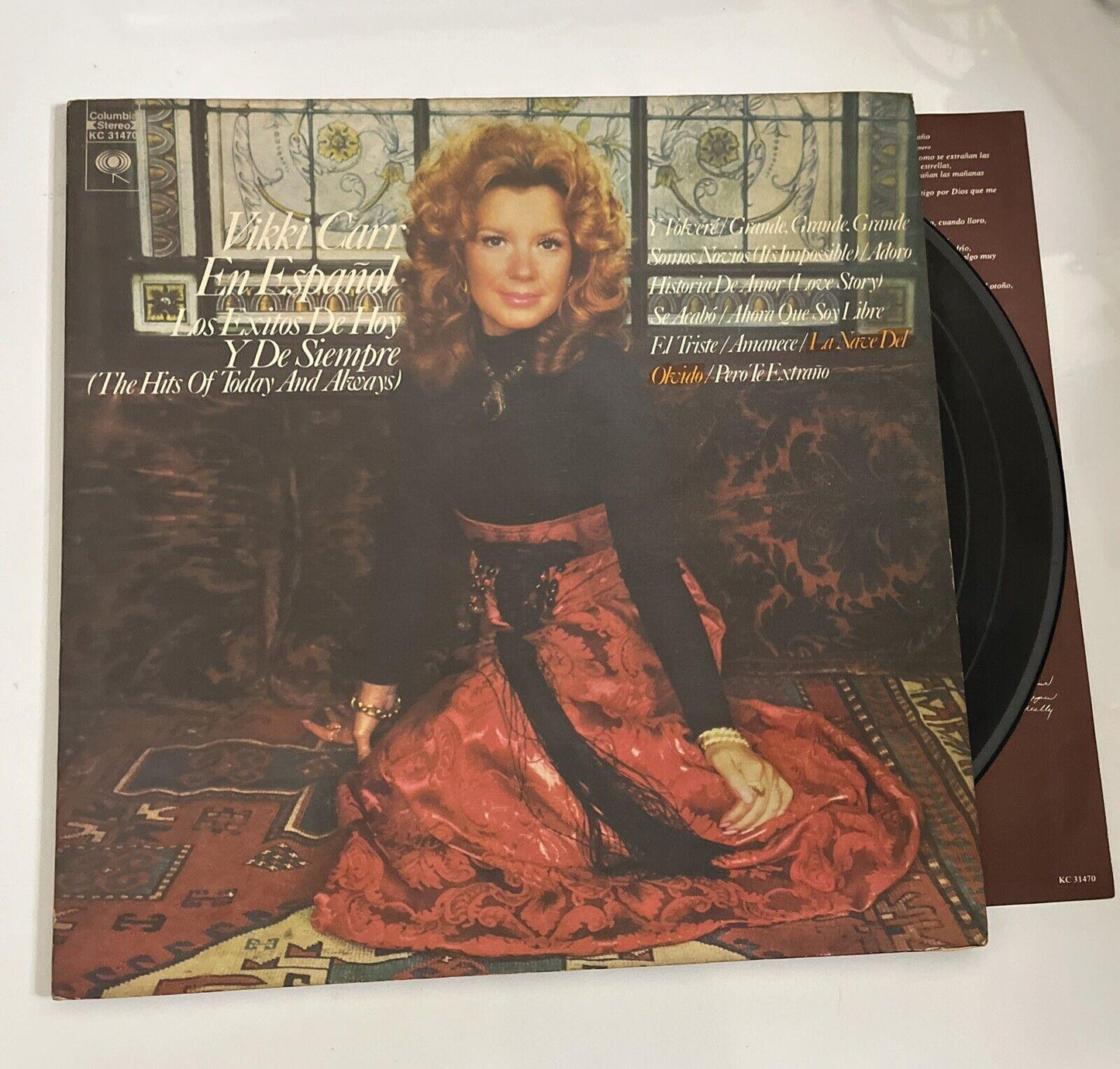 Vikki Carr En Español: Los Exitos De Hoy Y De Siempre 1972 LP Vinyl Record Gatef