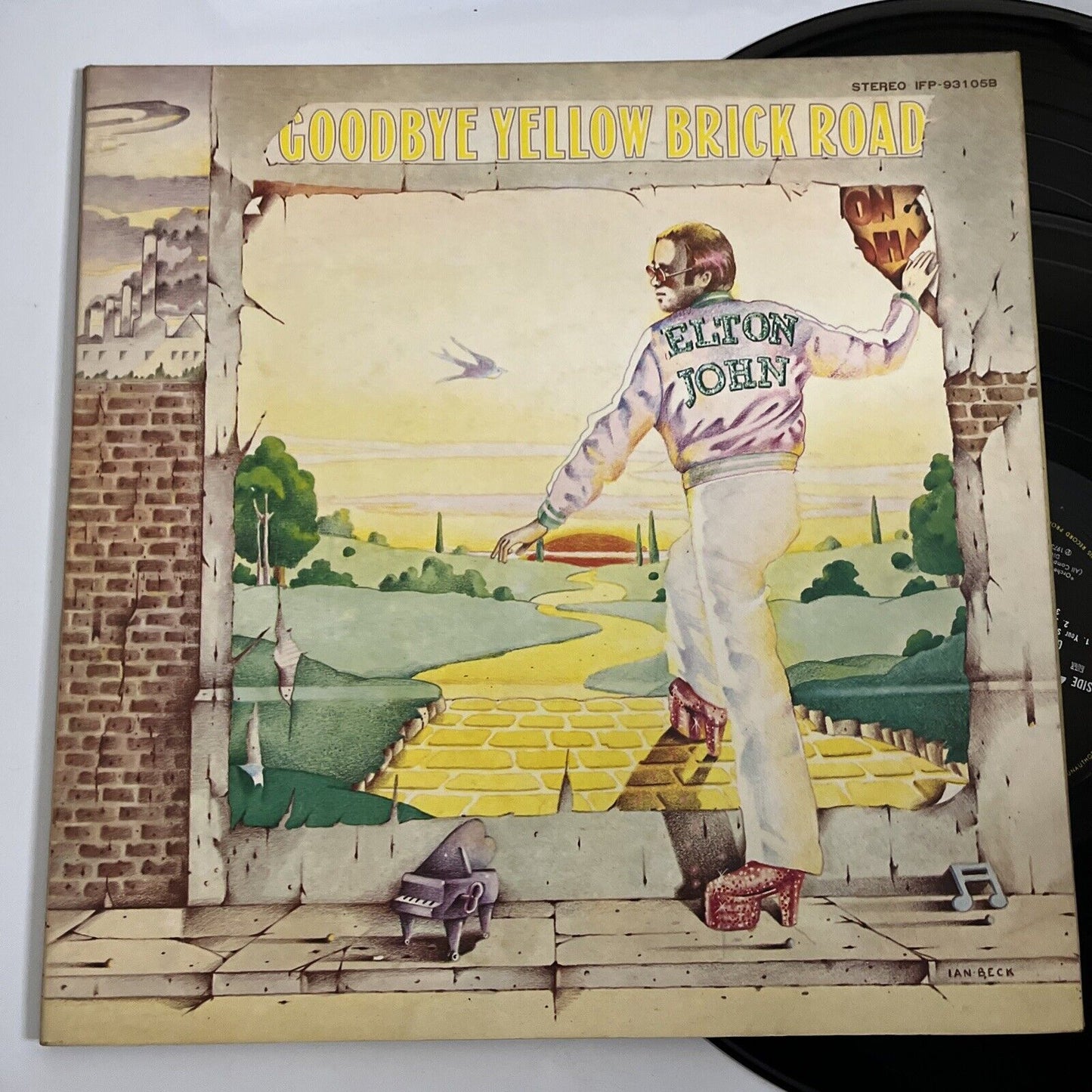 Elton John – Goodbye Yellow Brick Road 1974 2x LP Gatefold Trifold IFP-93105B