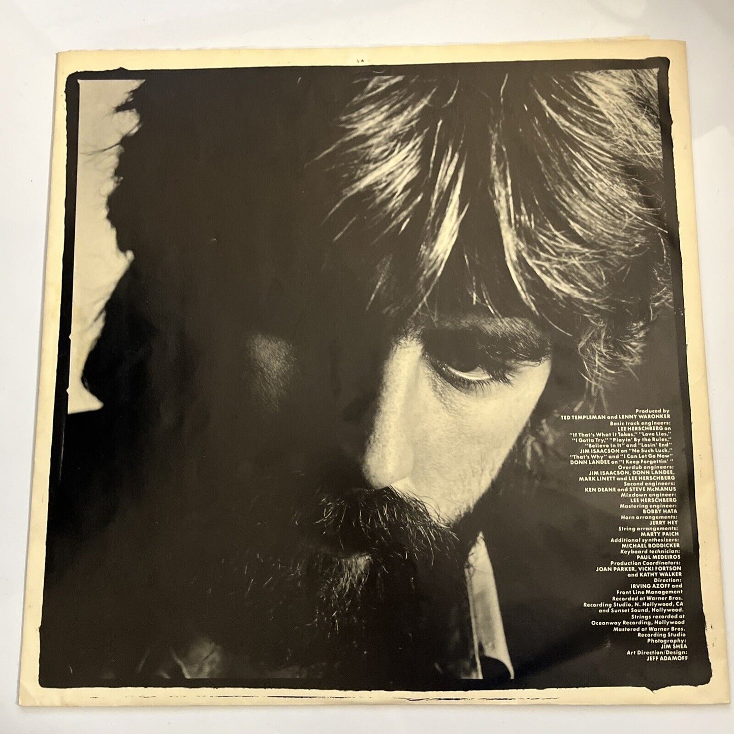 Michael McDonald – If That's What It Takes 1982 LP Vinyl Warner Bros P-11238
