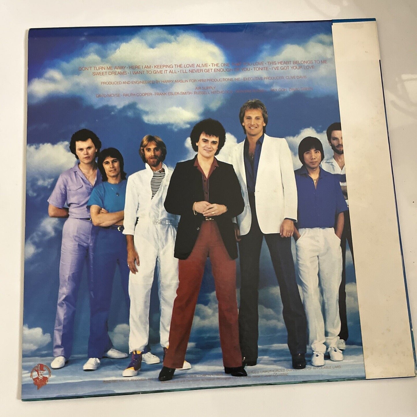 Air Supply – The One That You Love 1981 LP Vinyl Arista Record Obi Japan 25RS127