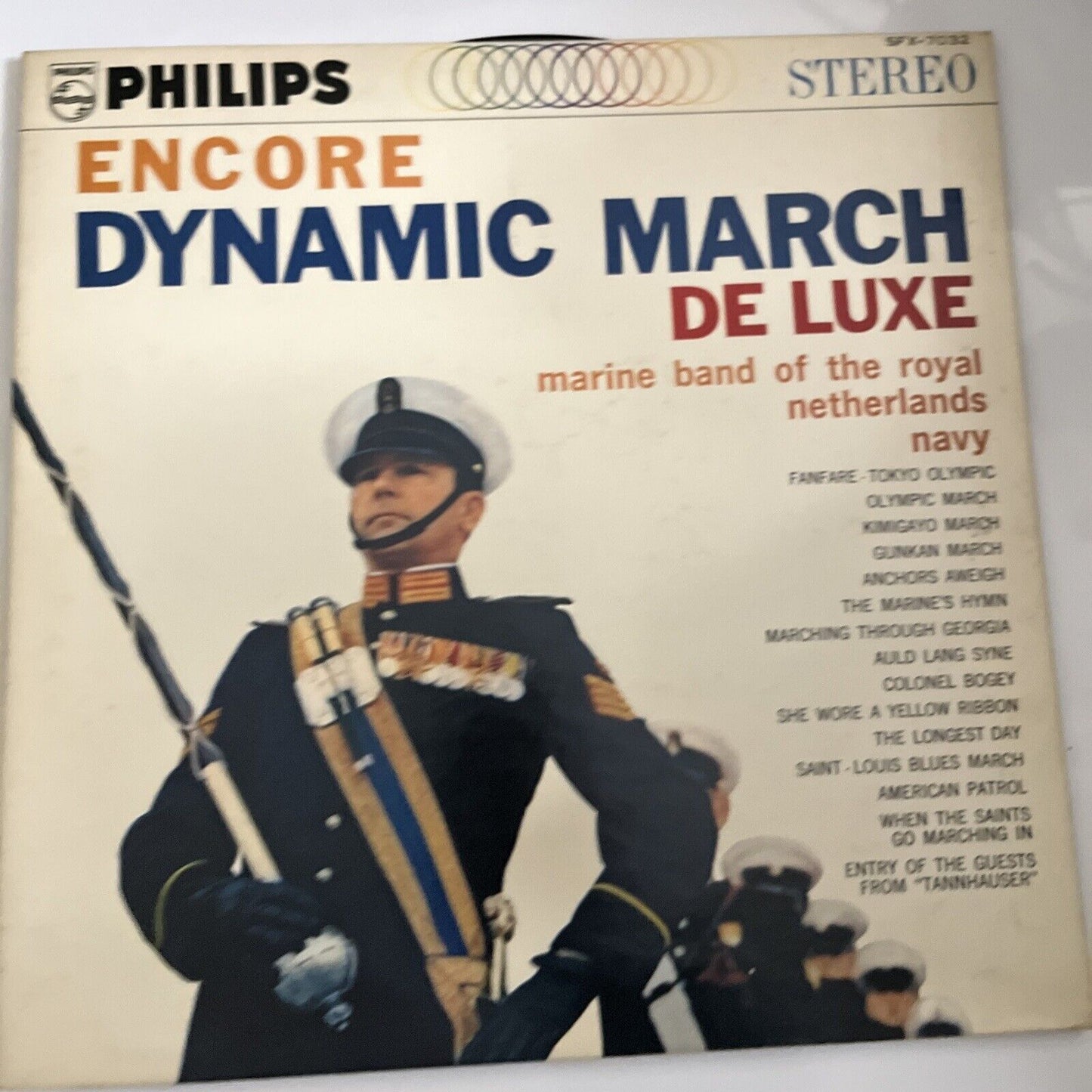 Encore Dynamic Deluxe Marine Band Netherlands LP Vinyl Record Gatefold SFX-7032