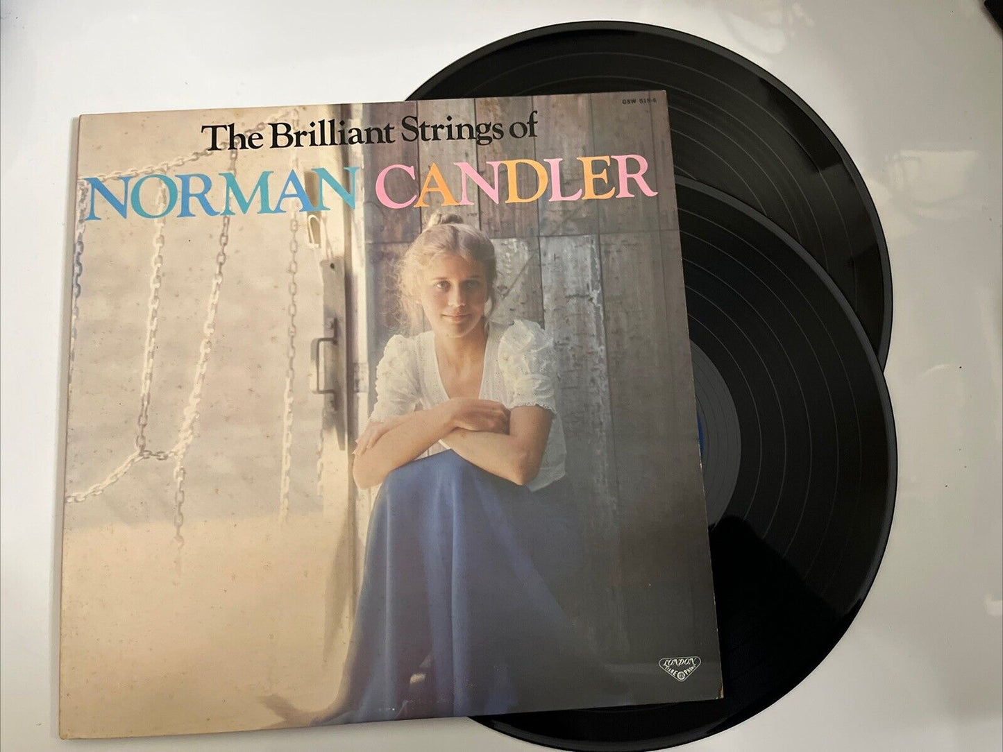 The Brilliant Strings Of Norman Candler 2x LP Vinyl Record 1975 Gatefold