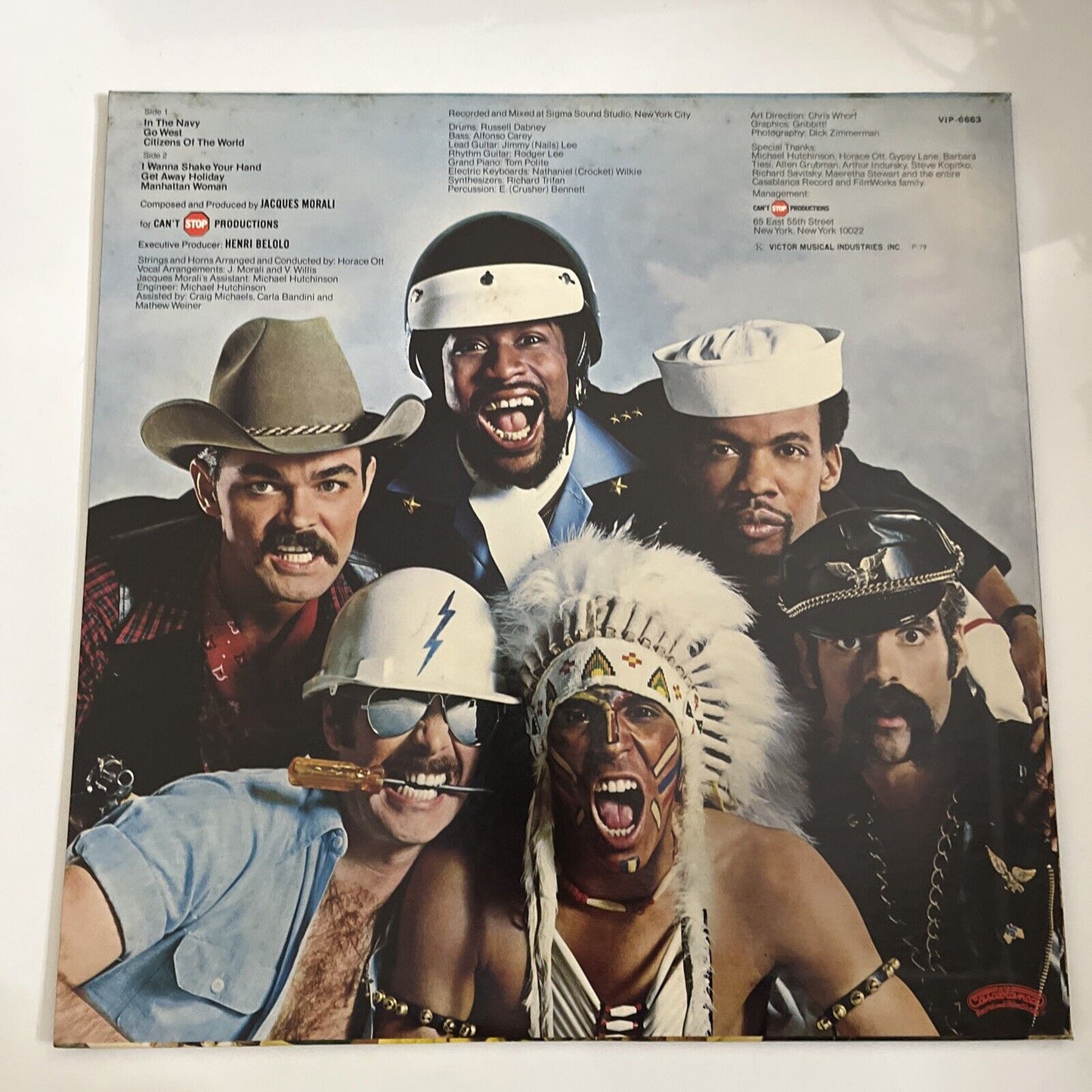 Village People – Go West 1979 LP Vinyl Record Casablanca Records VIP-6663