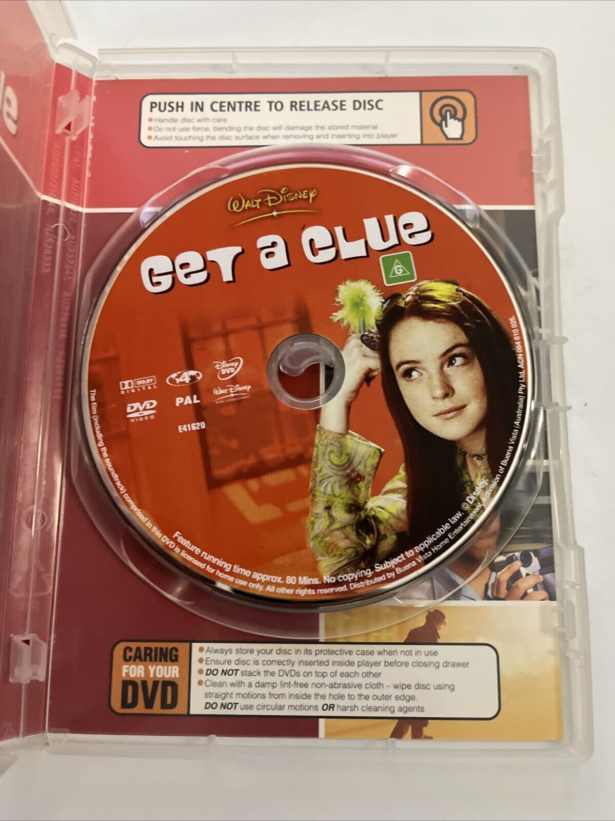 Get a Clue (DVD, 2002) Lindsay Lohan Disney Film Region 4