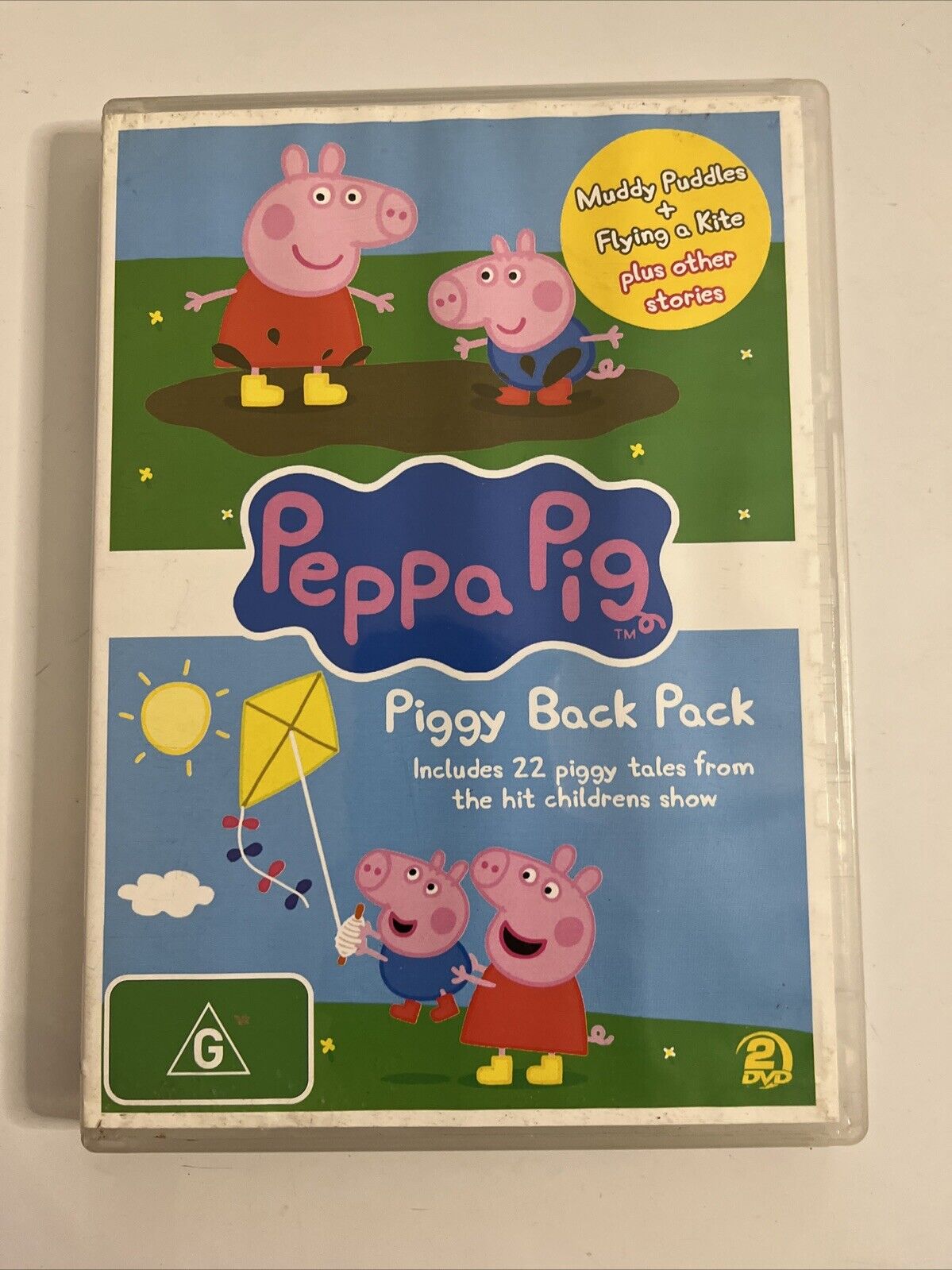 Peppa Pig Piggy Back Pack : Collection 1 (DVD, 2005) Region 4