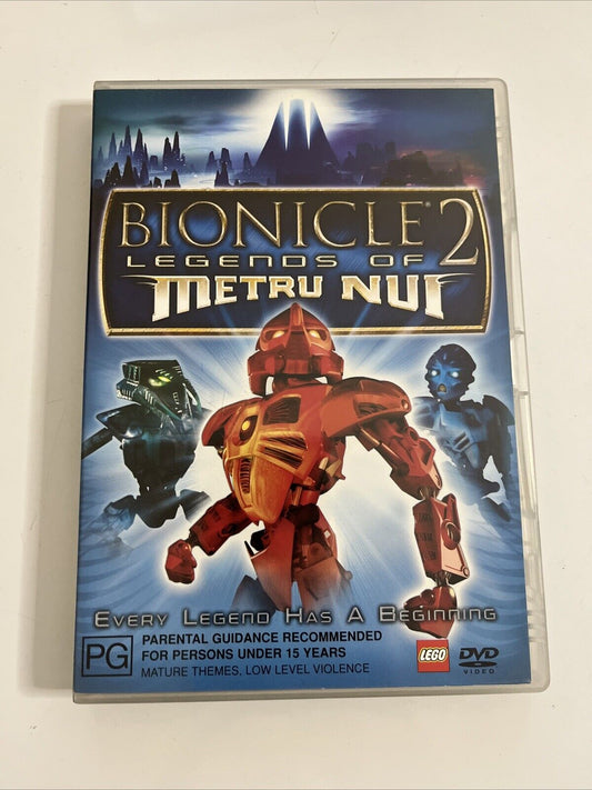 Bionicle 2 Legends of Metru Nui (DVD, 2004) Animated Film Region 4