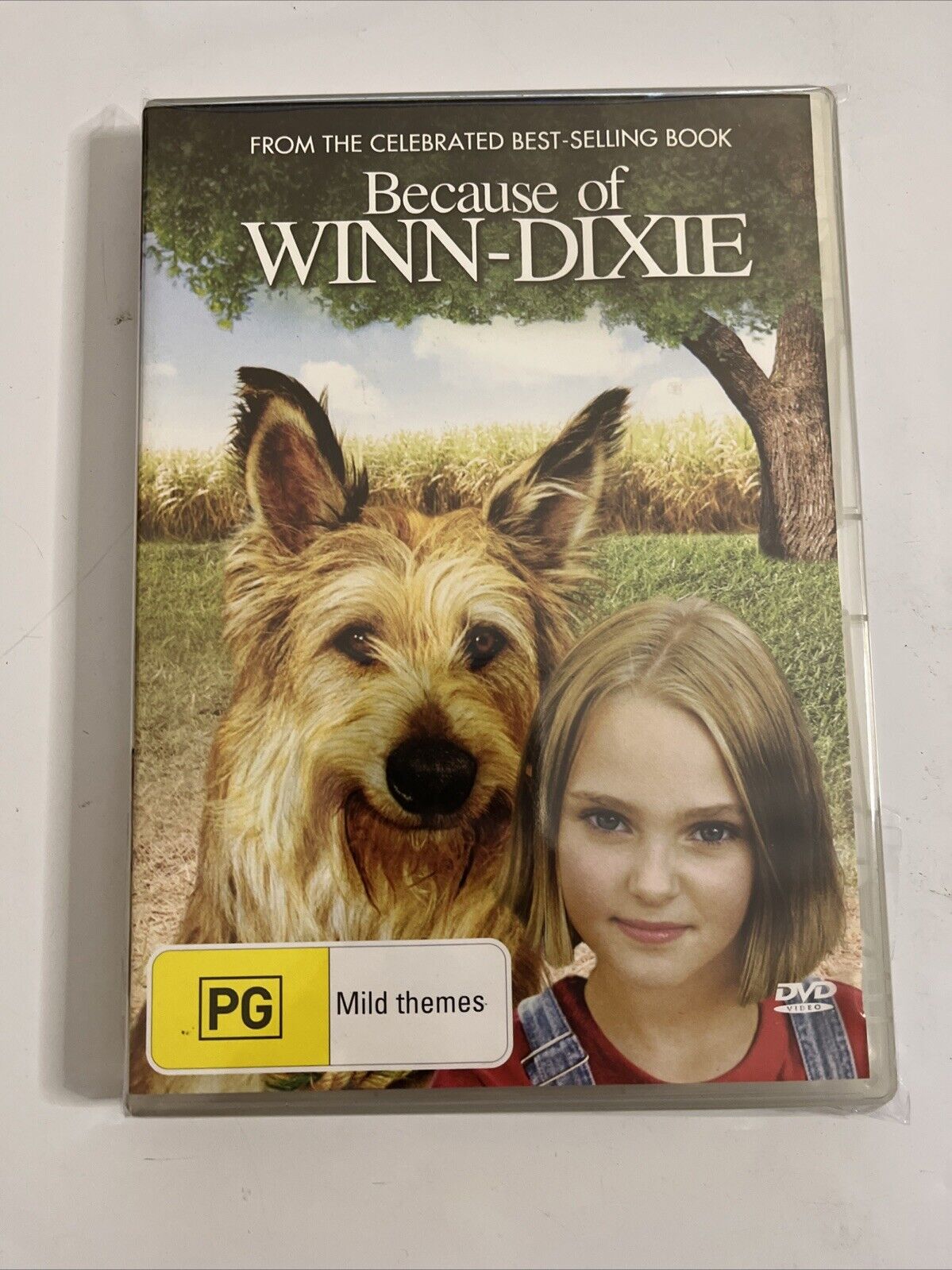 Because of Winn-Dixie (DVD, 2005) Jeff Daniels, Anna Sophia Robb Region 4 NEW