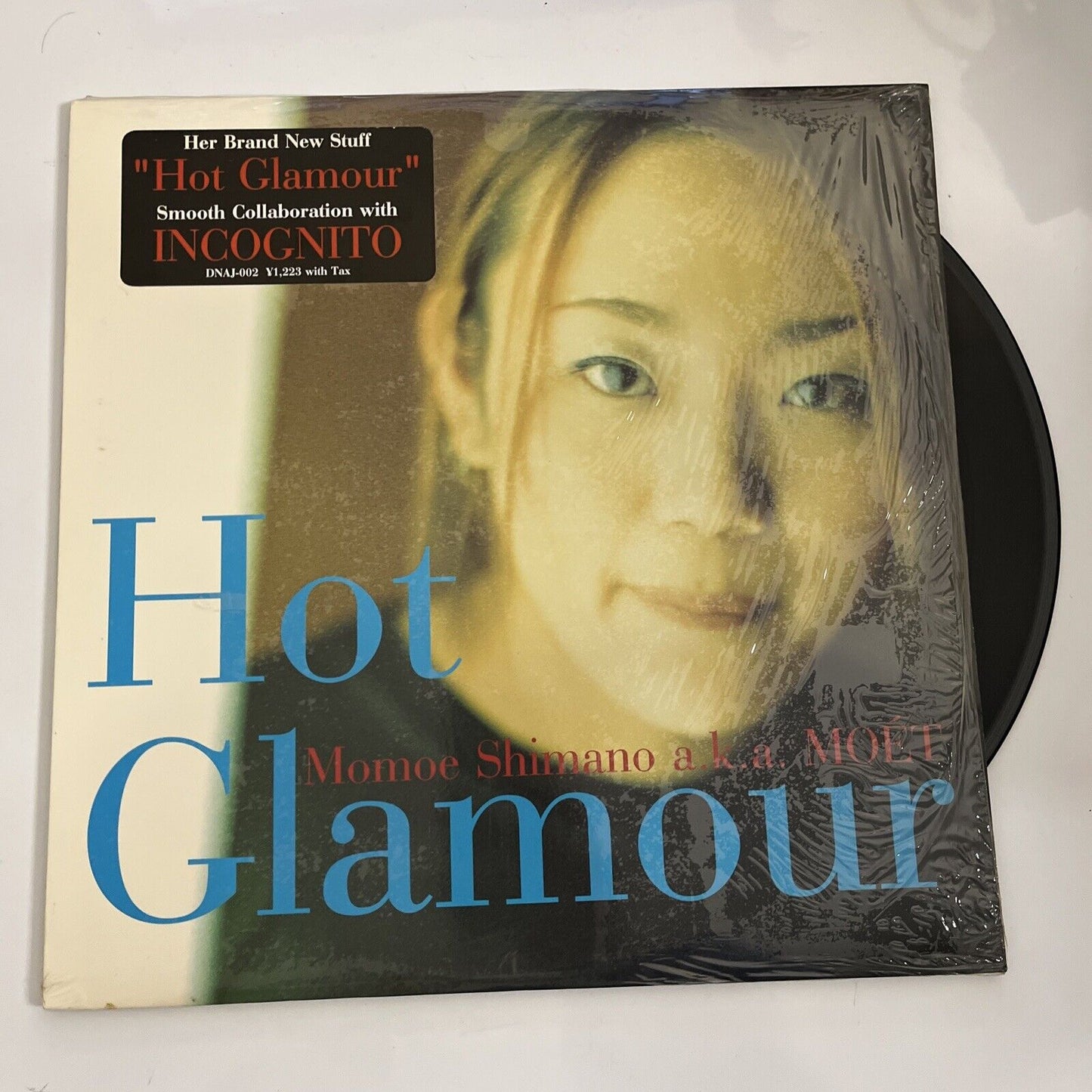 Momoe Shimano A.K.A. Moét – Hot Glamour 12" Vinyl Record 1999 DNAJ-002