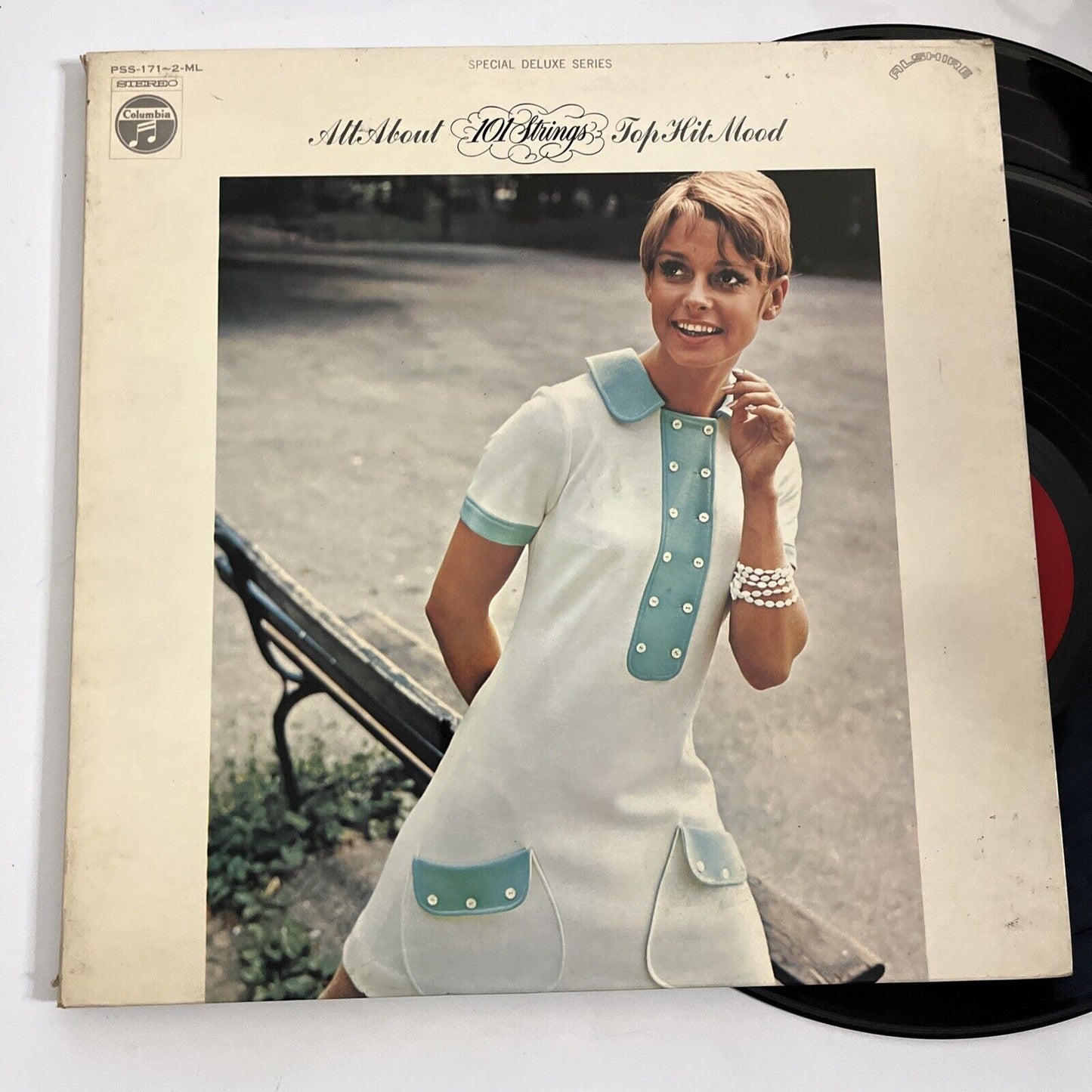 101 Strings – All About Top Hit Mood 2x LP Vinyl Record Gatefold  PSS-171