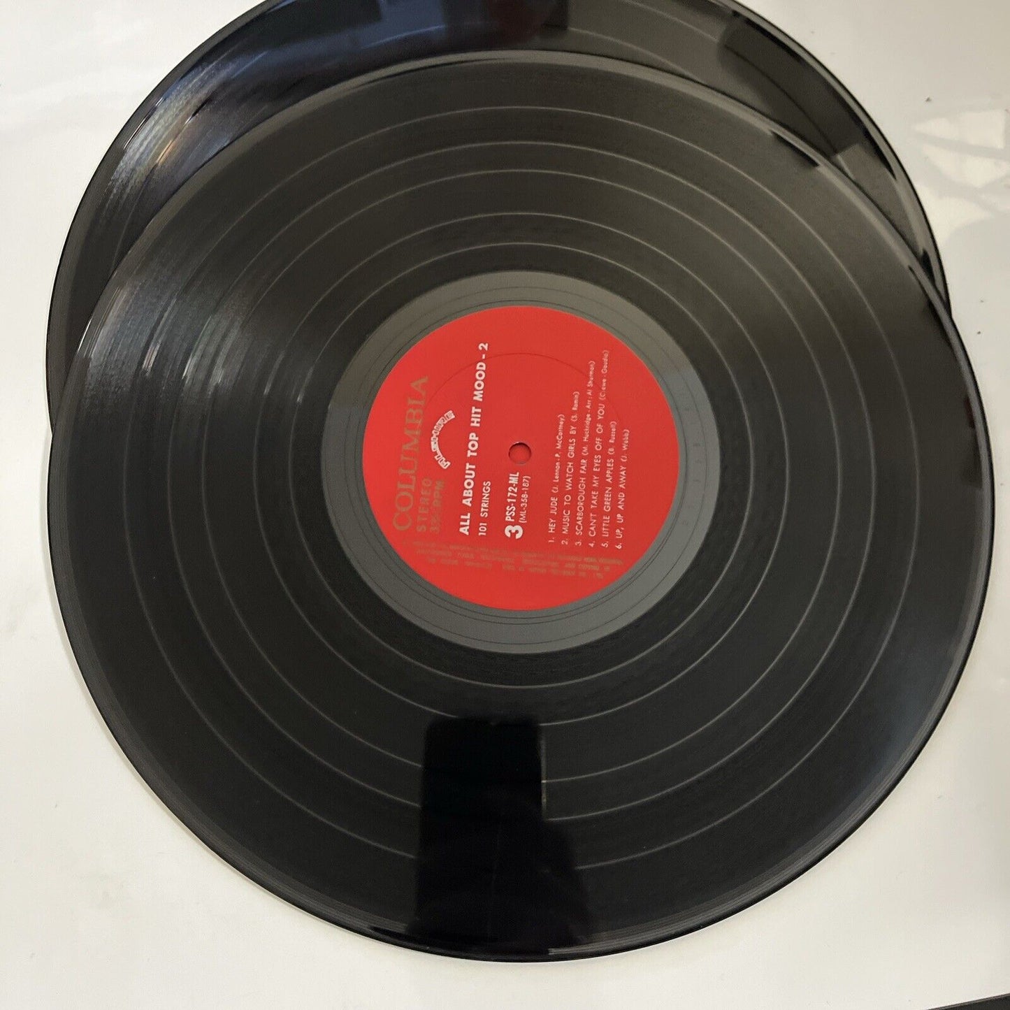 101 Strings – All About Top Hit Mood 2x LP Vinyl Record Gatefold  PSS-171