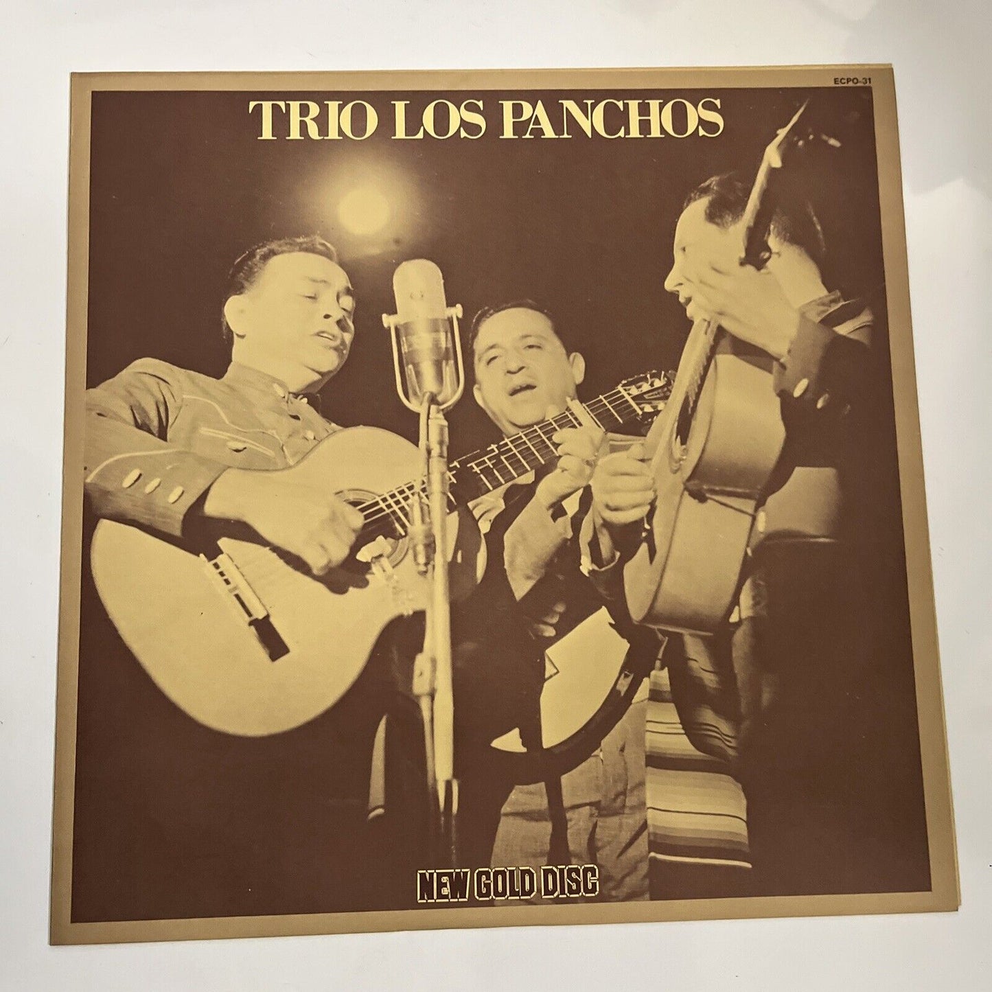 Trio Los Panchos – New Gold Disc 1975 LP Vinyl Epic Records ECPO-31