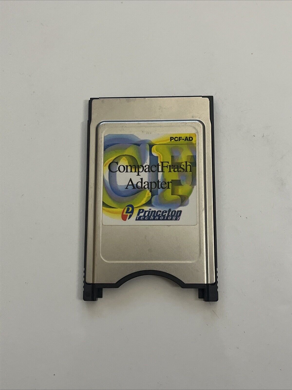 Princeton Compact Flash F Adapter PCMCIA PC Card Type II PCF-AD for Laptop