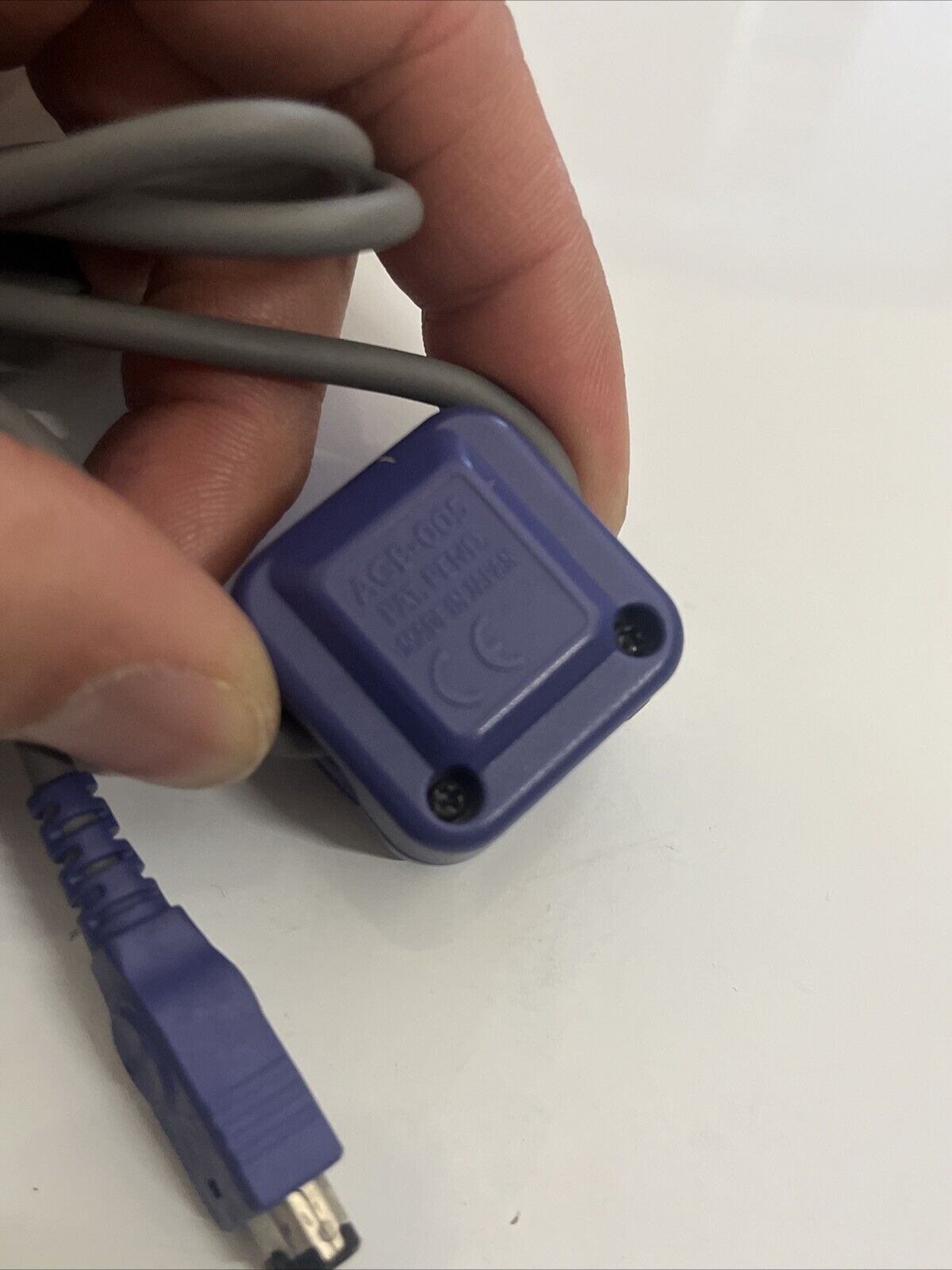 Official Genuine Nintendo Gameboy Advance Link Cable Multiplayer AGB-005