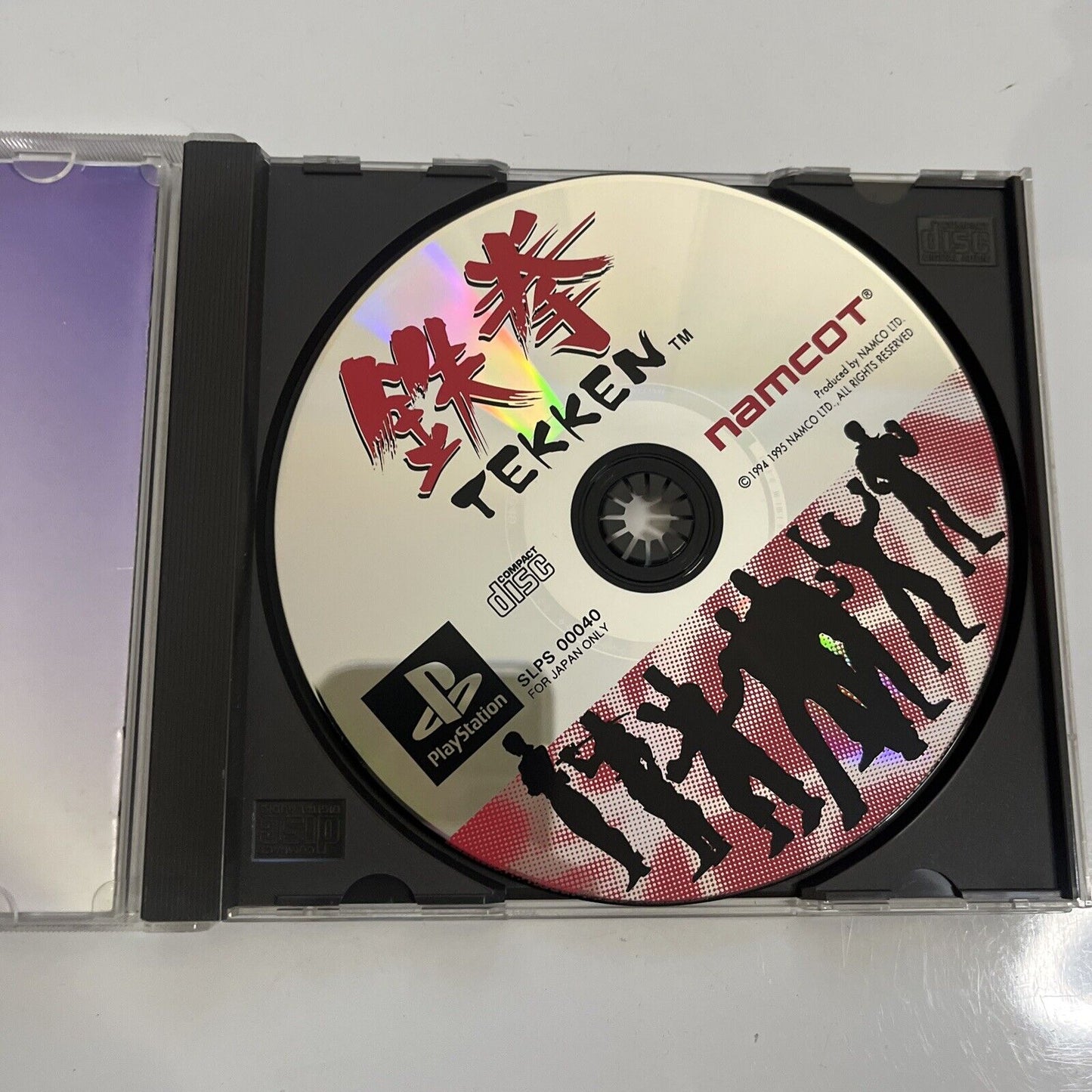 Tekken 1  PS1 Sony PlayStation NTSC-J JAPAN 1995 Fighting Game Obi Complete