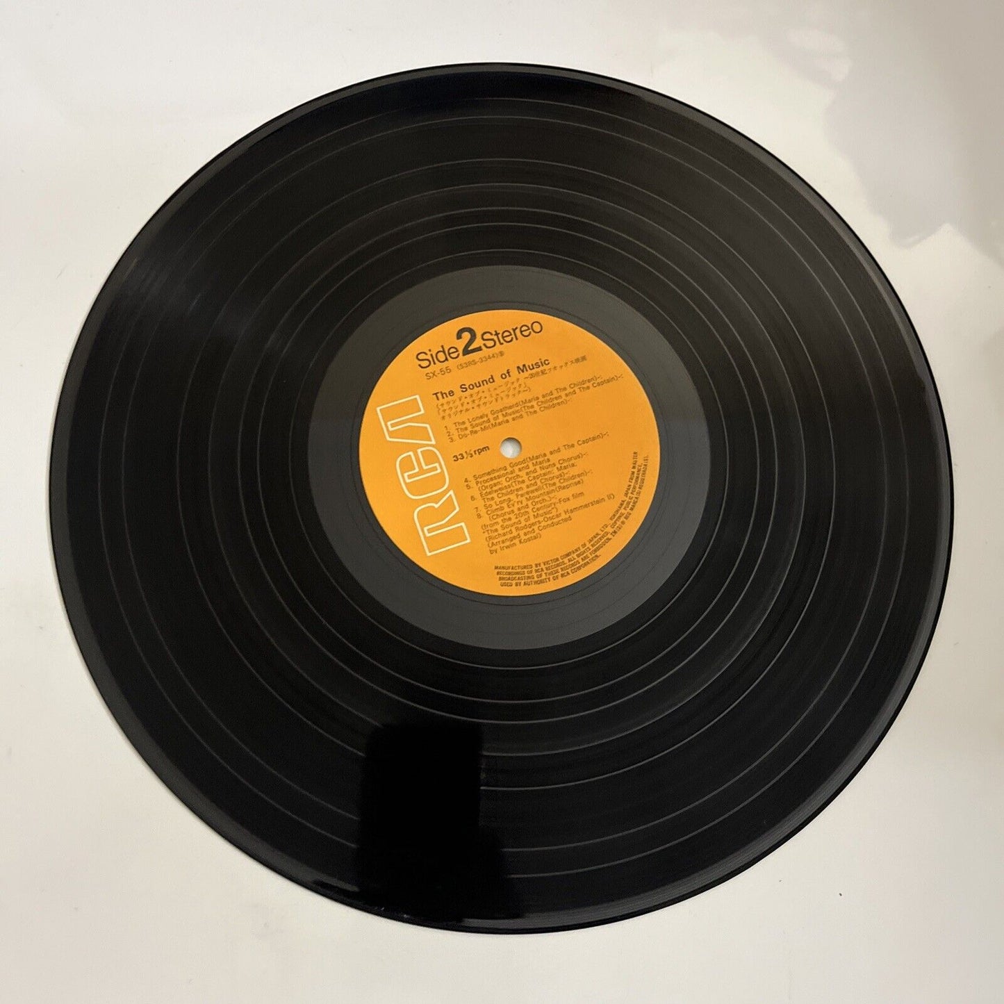 The Sound Of Music Original Soundtrack 1965 LP Vinyl Record Gatefold RCA SX-55