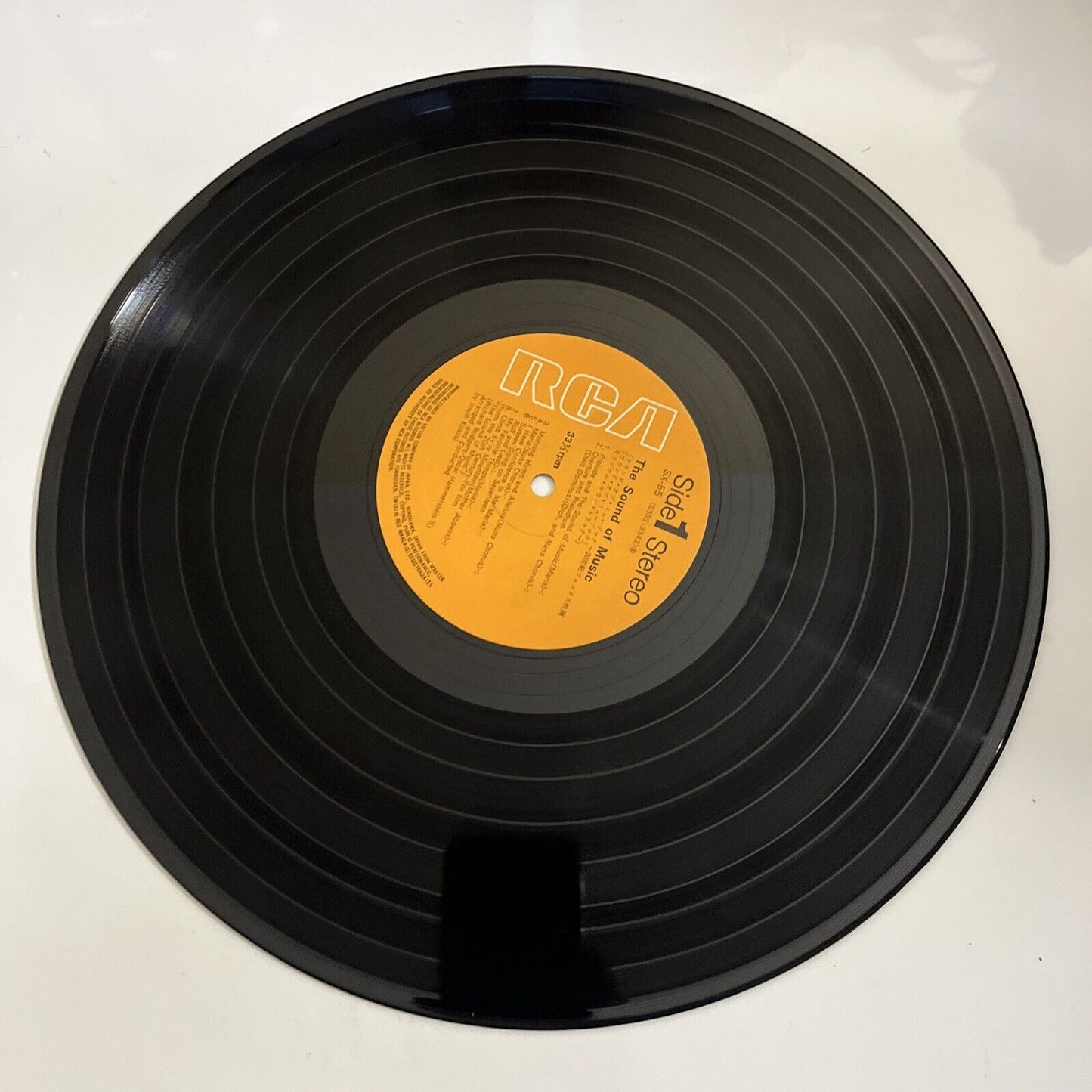 The Sound Of Music Original Soundtrack 1965 LP Vinyl Record Gatefold RCA SX-55