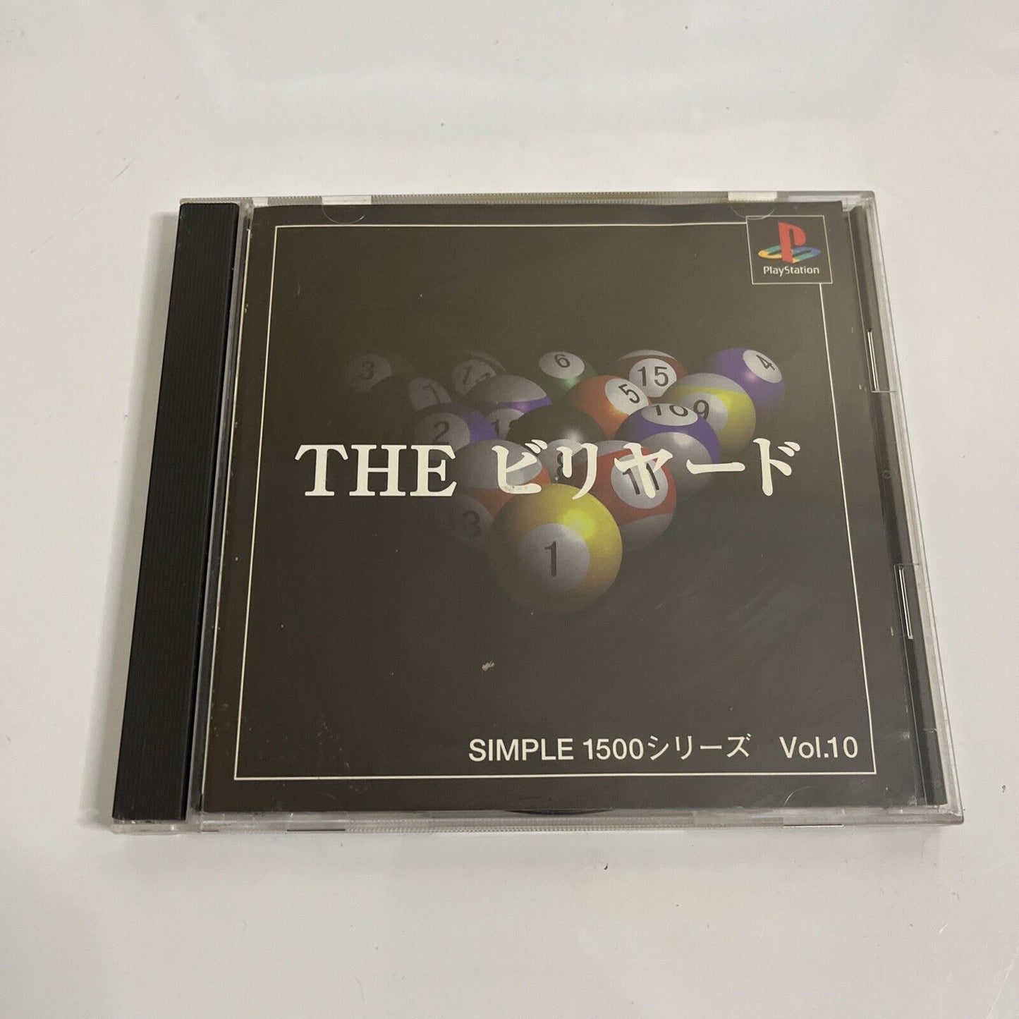 The Billiards  PS1 Sony PlayStation NTSC-J JAPAN 1999 Pool Game