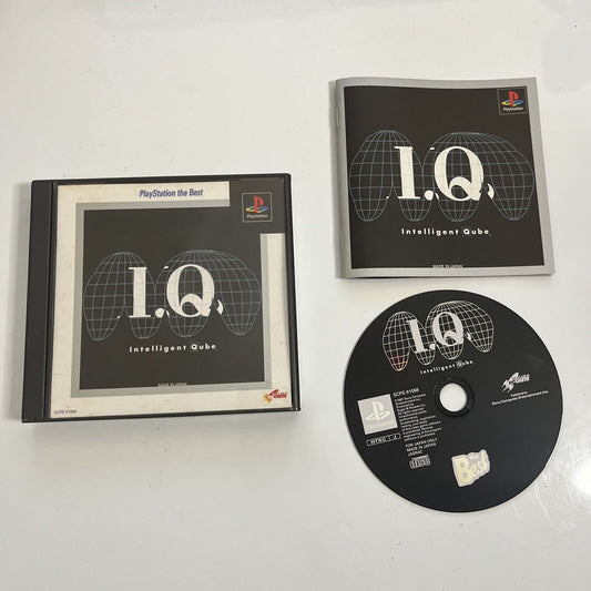 IQ Intelligent Qube  PS1 Sony PlayStation NTSC-J JAPAN 1997 Puzzle Game
