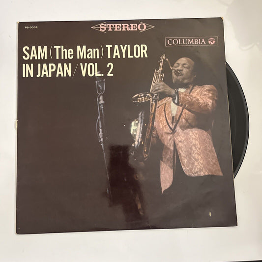 Sam The Man Taylor In Japan Vol 2 1963 LP Vinyl Record Colombia PS-3032