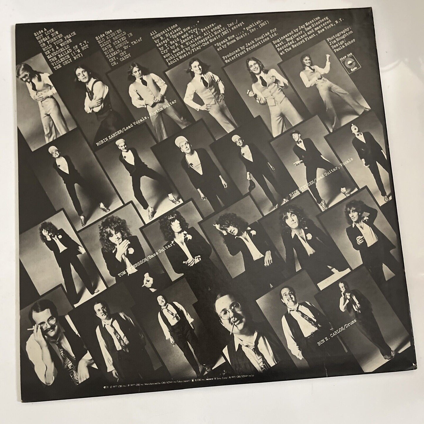 Cheap Trick – Cheap Trick 1977 LP Vinyl Epic Records 25AP 358