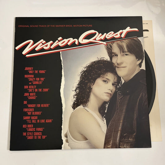 Vision Quest Original Film Sound Track LP 1985 Vinyl Record Geffen Records