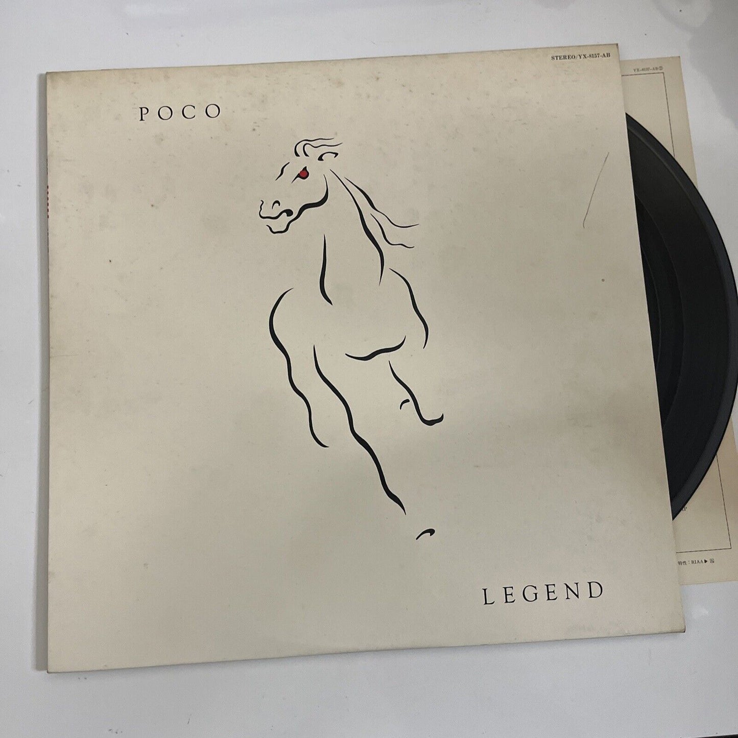 Poco – Legend LP 1978 Vinyl Record YX-8157-AB