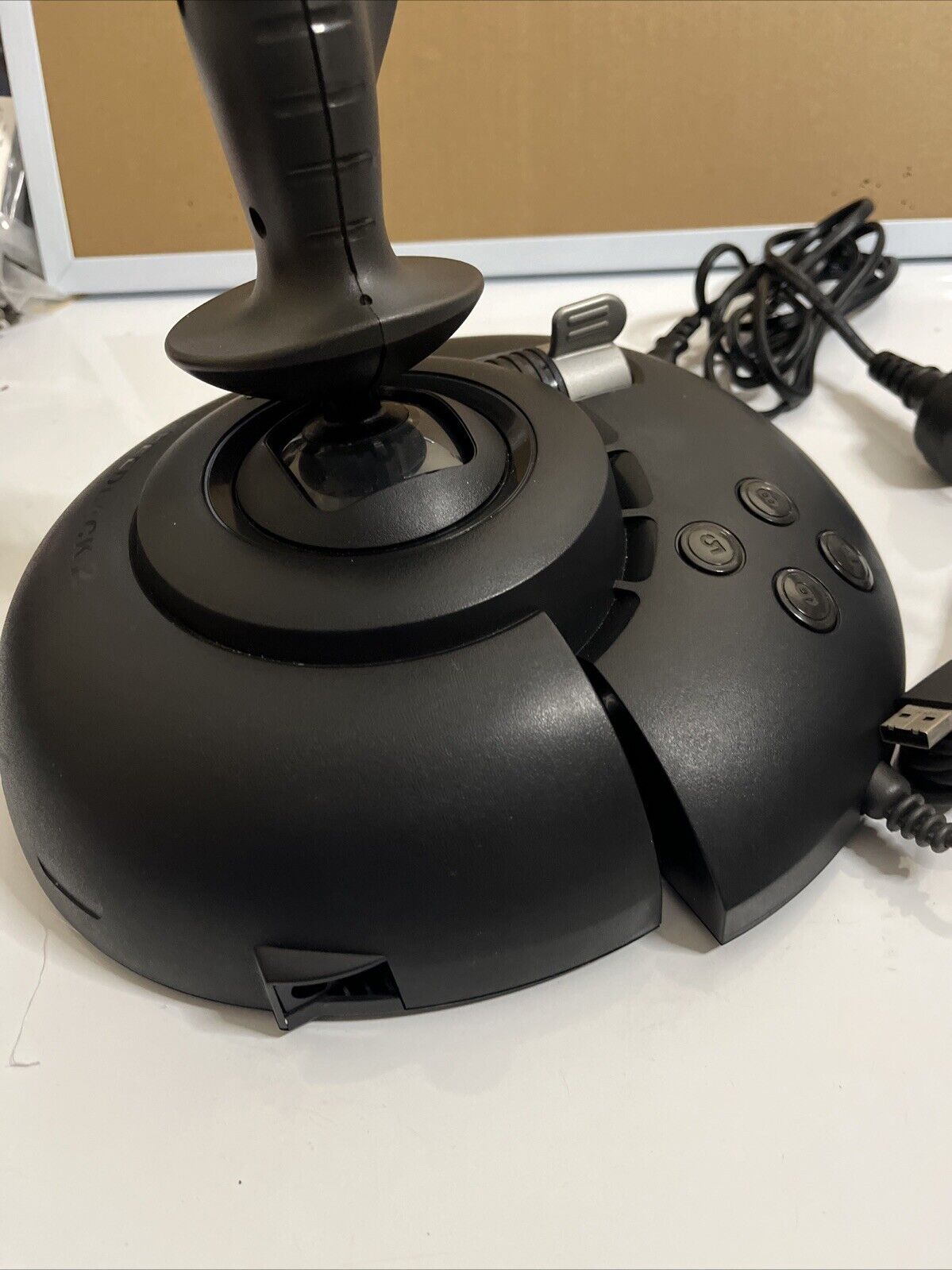 Microsoft  SideWinder Force Feedback 2 Joystick Flight Simulator Black X05-92622