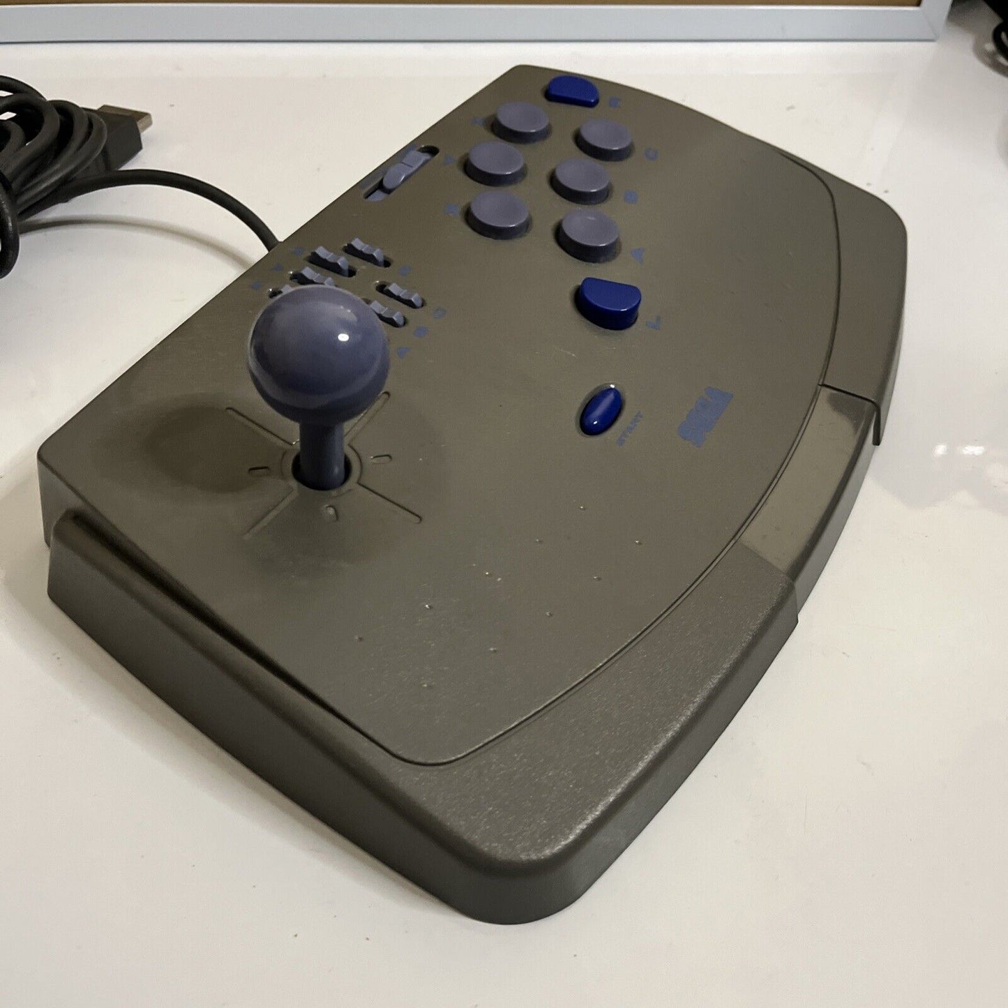 Sega Virtua Stick Joystick Arcade Controller Rapid Fire for Sega Saturn HSS-0104