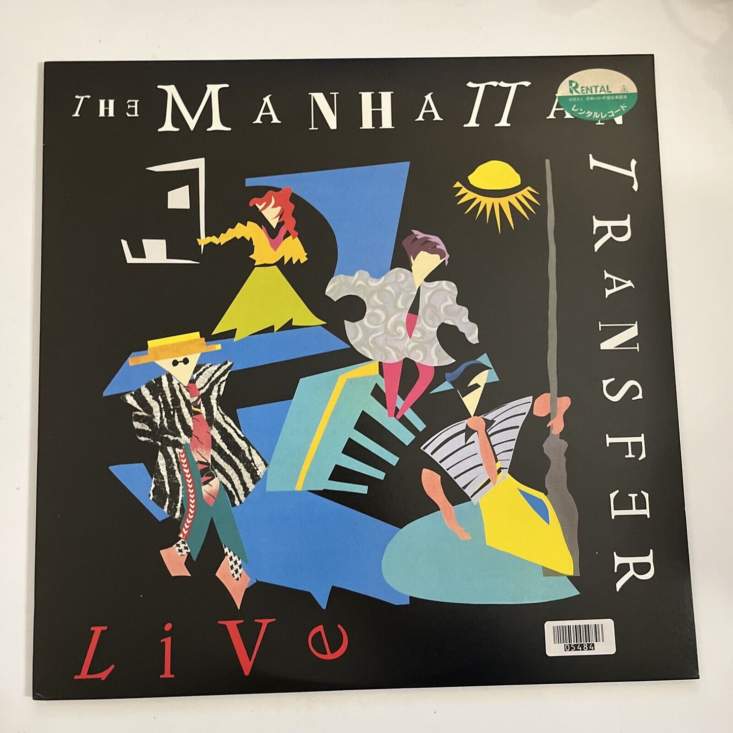 The Manhattan Transfer – Live 1987 Limited Edition LP Vinyl Record P-13430