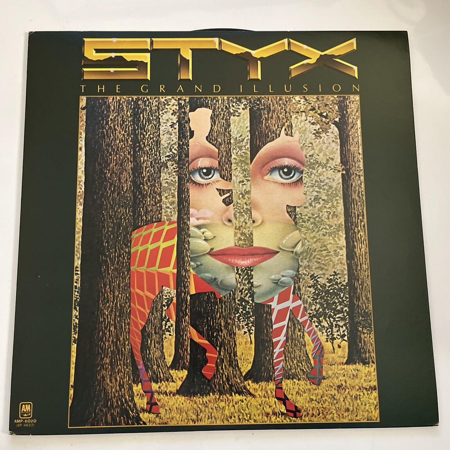 Styx – The Grand Illusion 1979 LP Vinyl Record A&M Records Japan AMP-6020