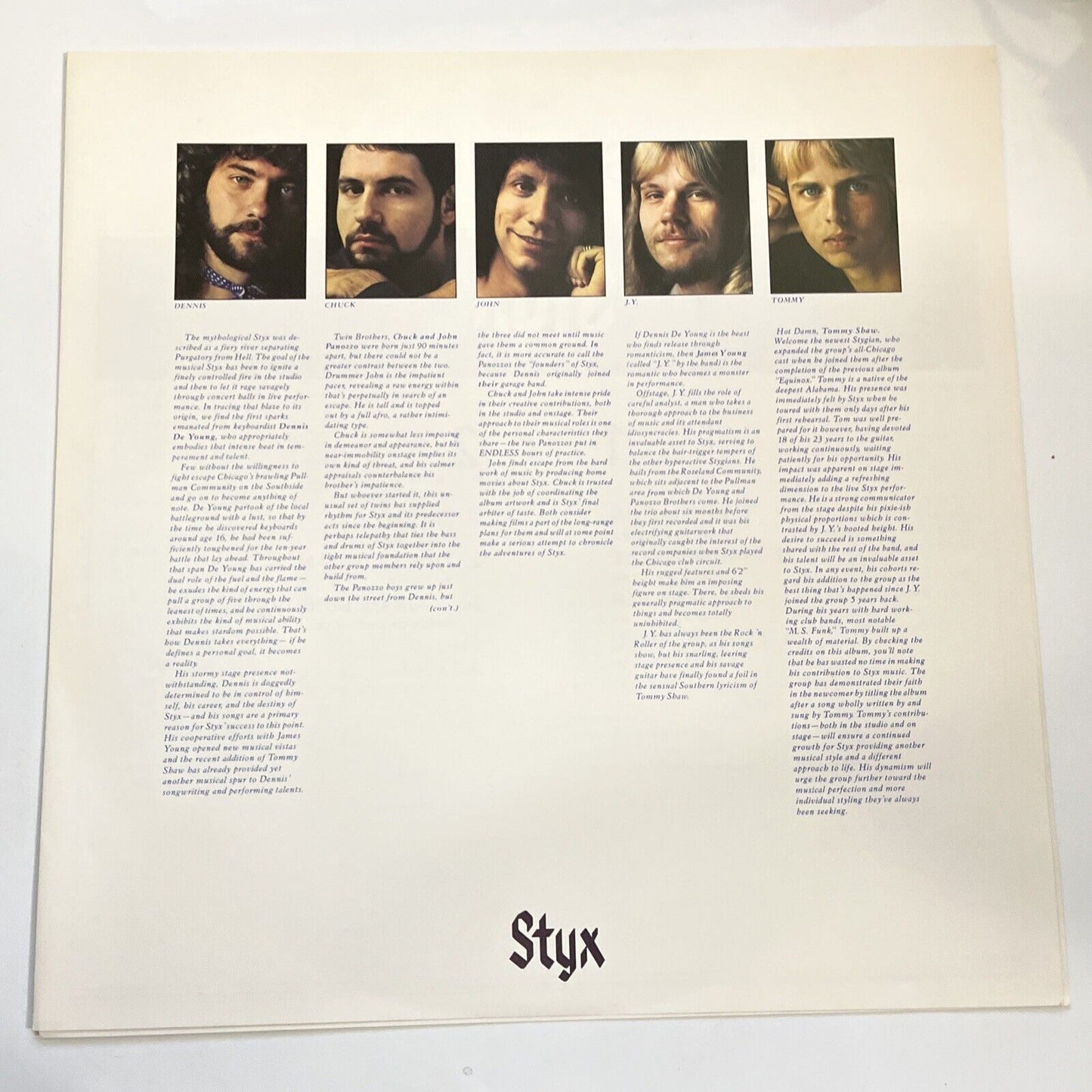 Styx – Crystal Ball 1979 LP Vinyl Record A&M Records Japan AMP-6021